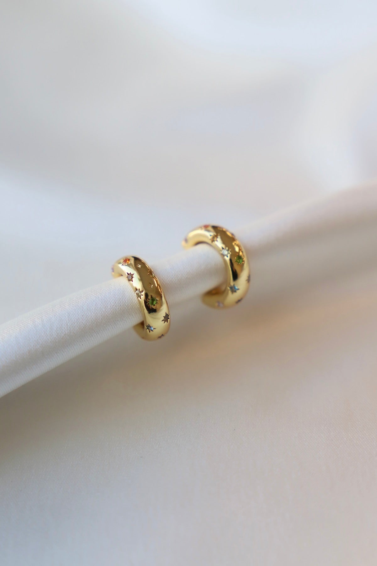 PENNY CZ STAR HOOP - Concordia Style Boutique