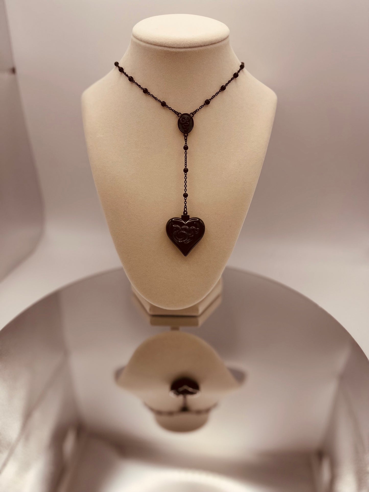 Stash Necklace 2.0 - Del Rey LDR Inspired Heart