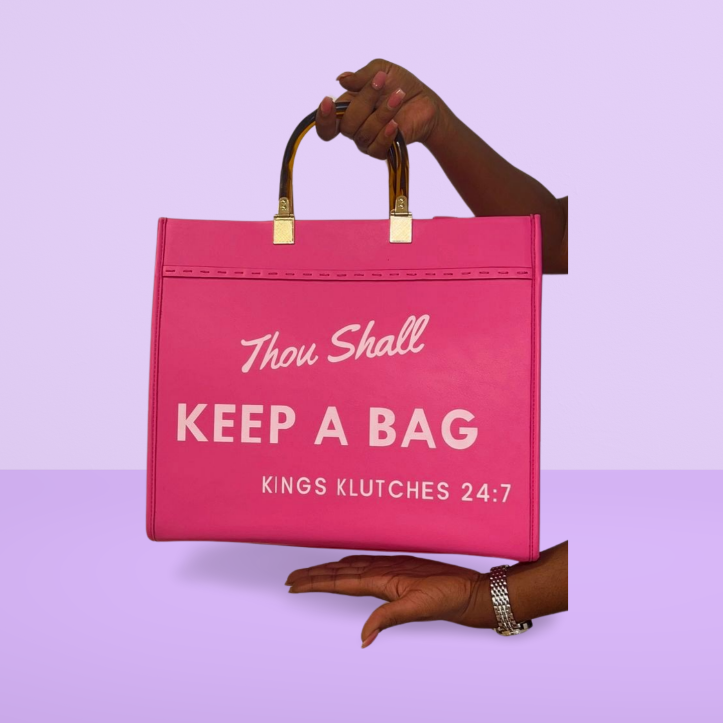 Thou Shall Keep A Bag Tote