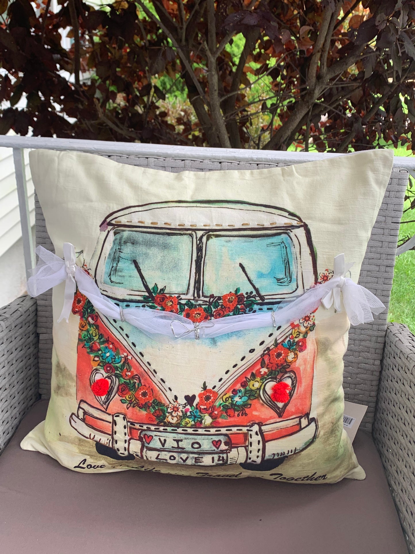 Chicos Home Sweetheart Decorative Throw Pillow