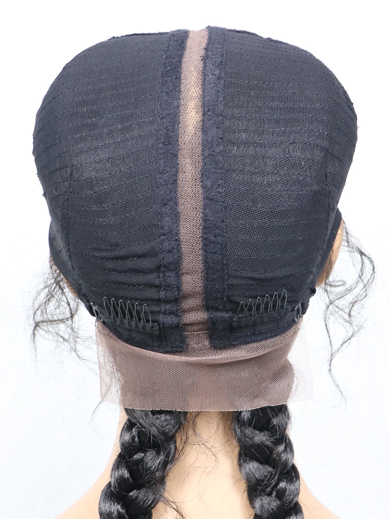 Get this look with JBextension 40" Lace Front Box Braided Wigs with Baby Hair - Zendaya