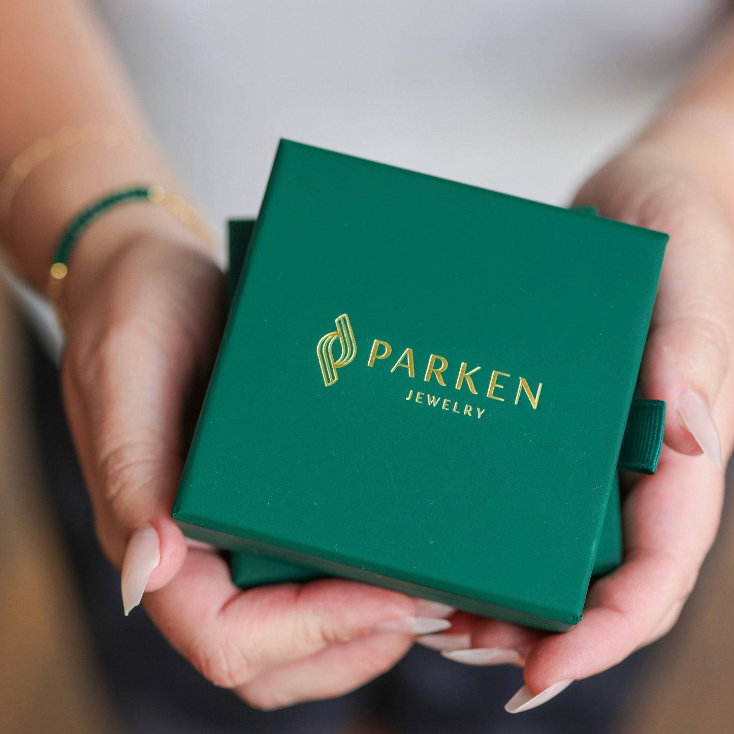 Bracelet Set: Green Onyx and Green Jade