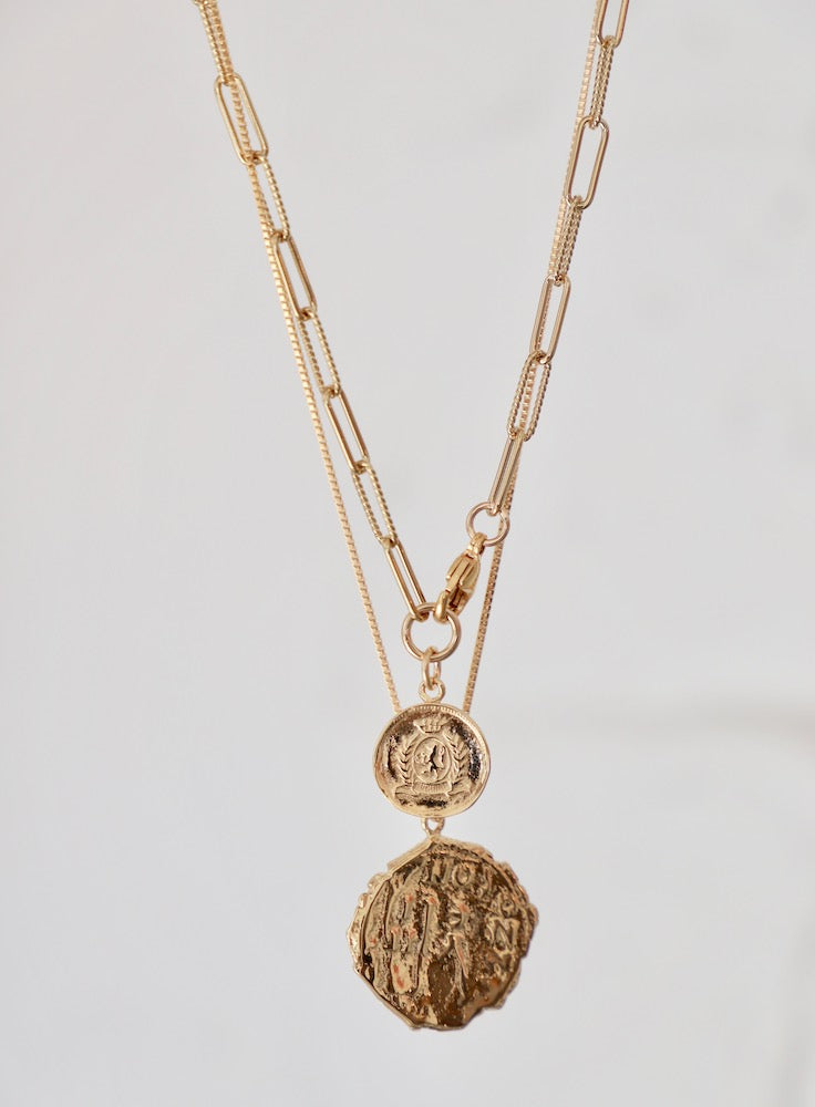 LORA COIN NECKLACE - Concordia Style Boutique