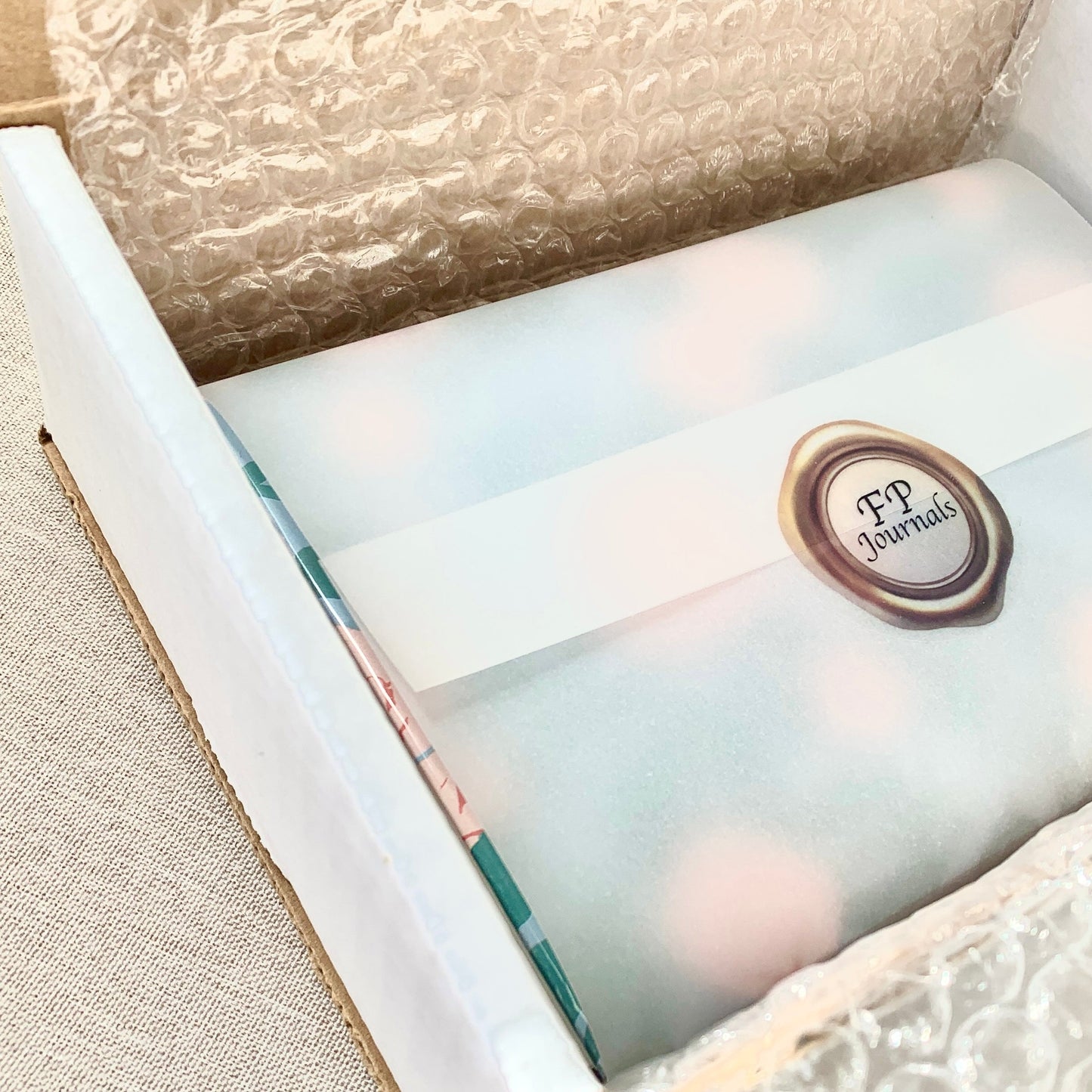 Dot Grid Kraft Travelers Notebook Insert - A6 - Dot Grid - Fountain Pen Friendly Notebook - Hand-Stitched Binding