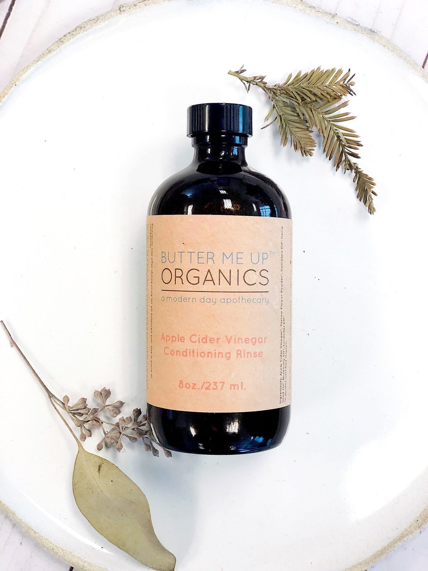 Apple Cider Vinegar Conditioning Rinse / HAIR RINSE / Organic Conditioner / Herbal Hair Rinse / No Poo / Vinegar Rinse - Concordia Style Boutique