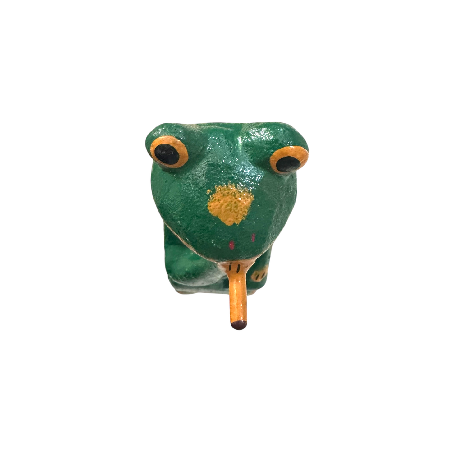 Shelf Sitting Wooden Frog Figurine Decoration - Concordia Style Boutique