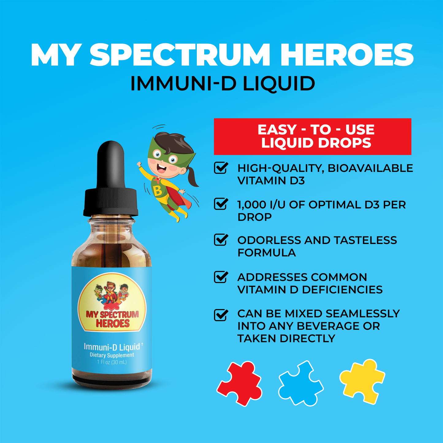 Immuni-D Liquid Dietary Supplement (Kids) - Concordia Style Boutique