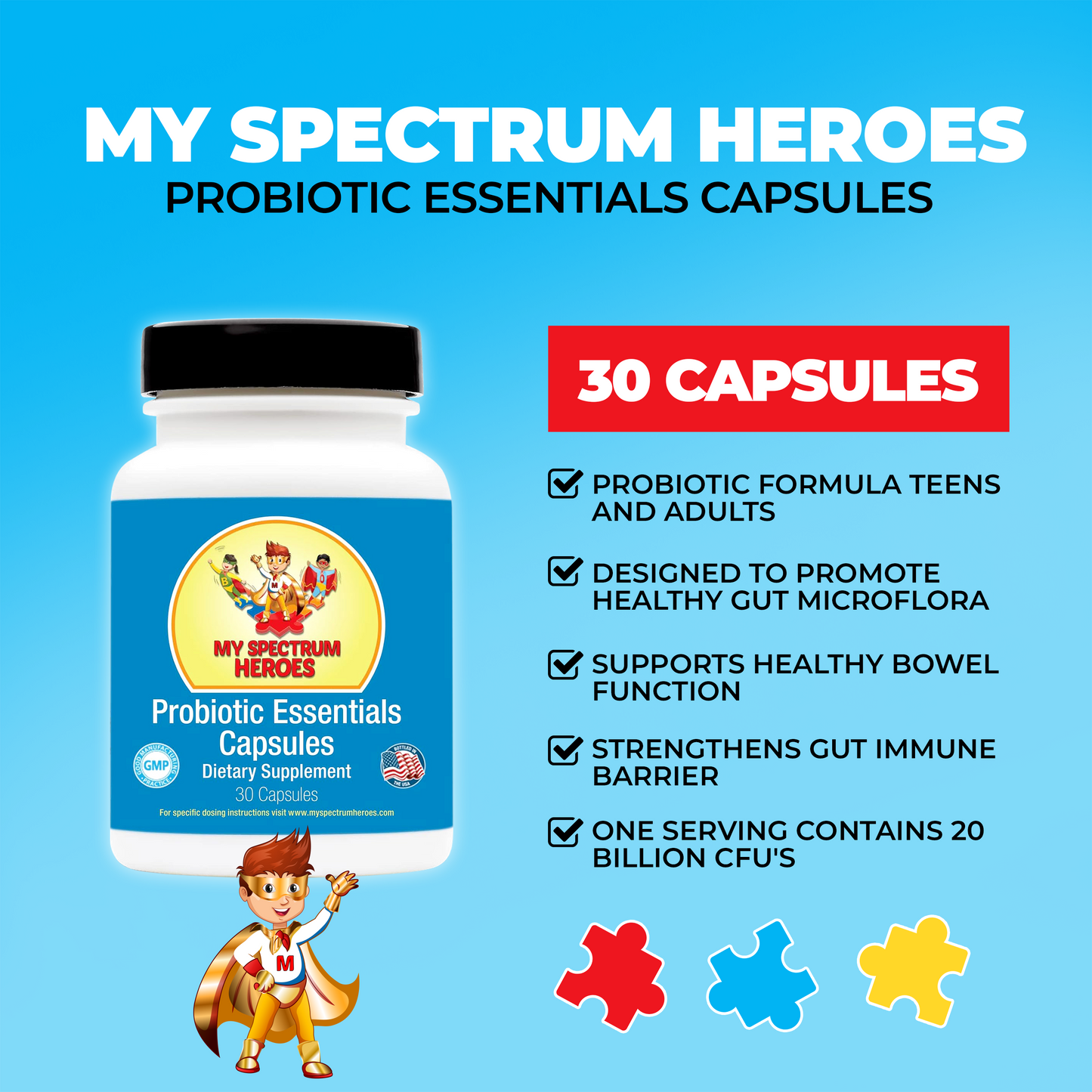 Probiotic Essentials Capsules - Concordia Style Boutique