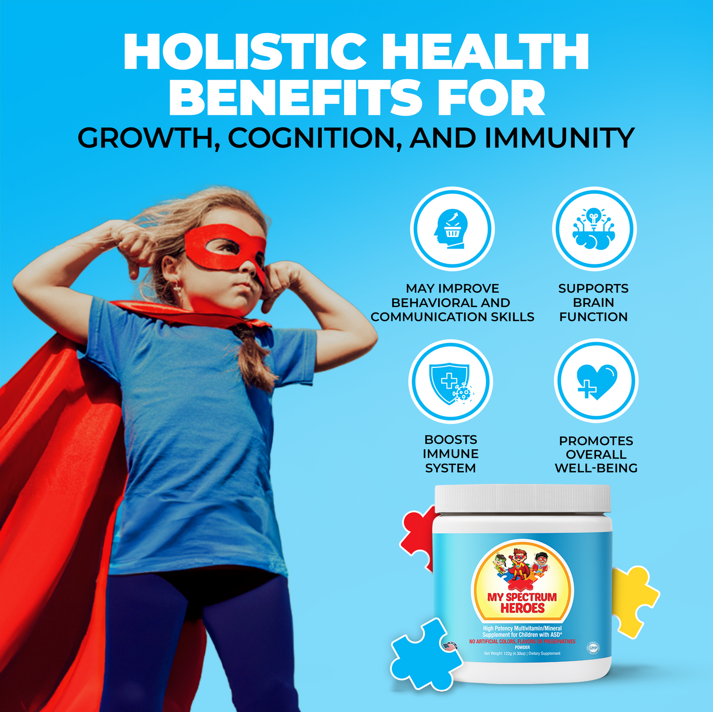 Children's Multivitamin Mineral Plus Powder - Concordia Style Boutique