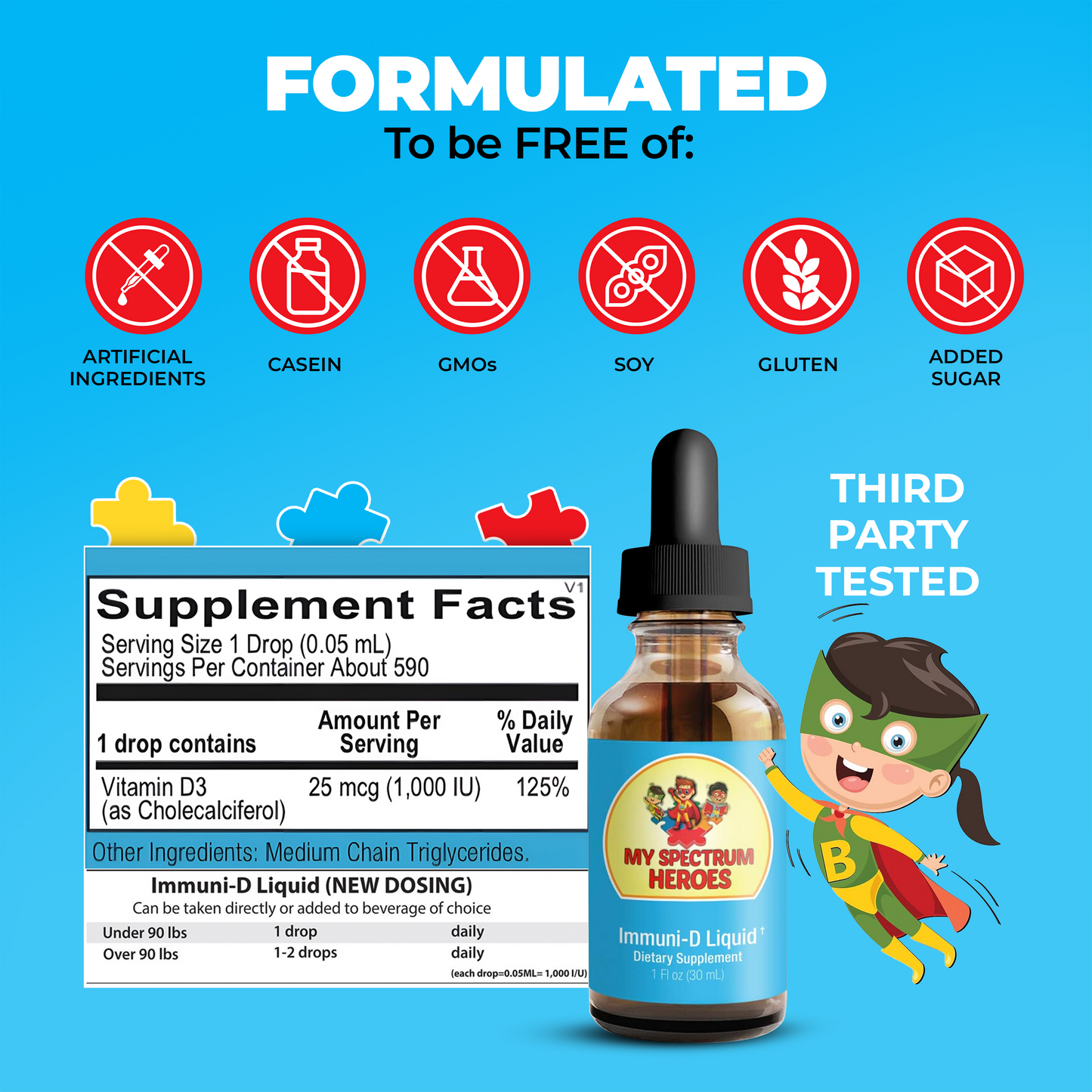 Immuni-D Liquid Dietary Supplement (Kids) - Concordia Style Boutique