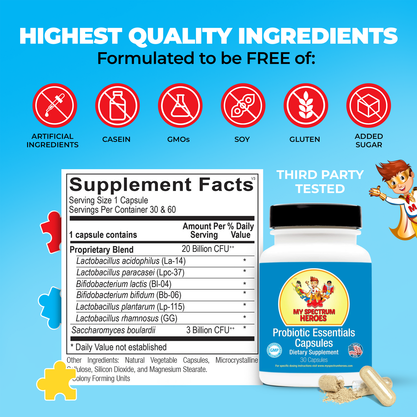 Probiotic Essentials Capsules - Concordia Style Boutique