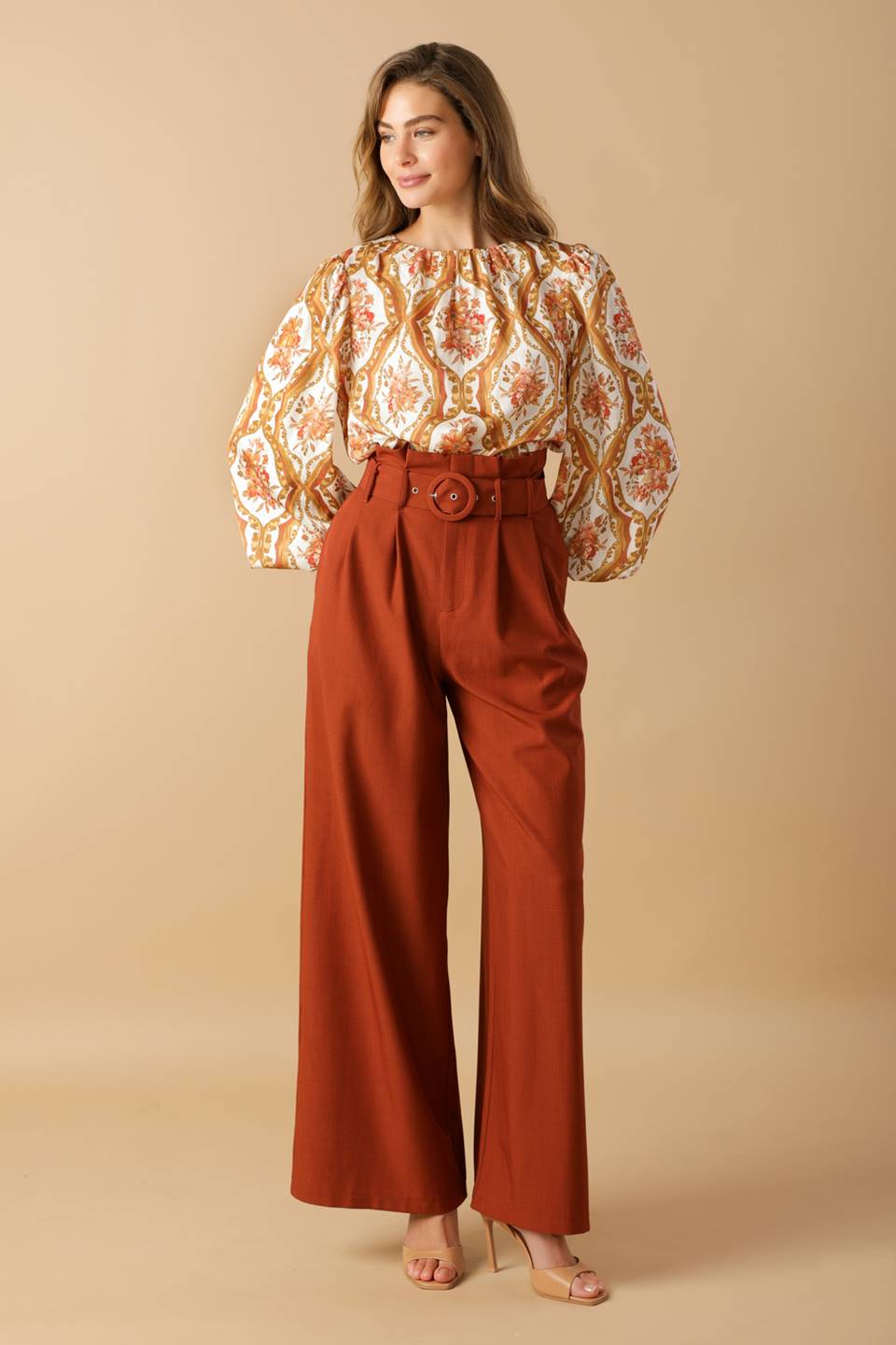 BE BETTER IVORY WOVEN TOP - Concordia Style Boutique