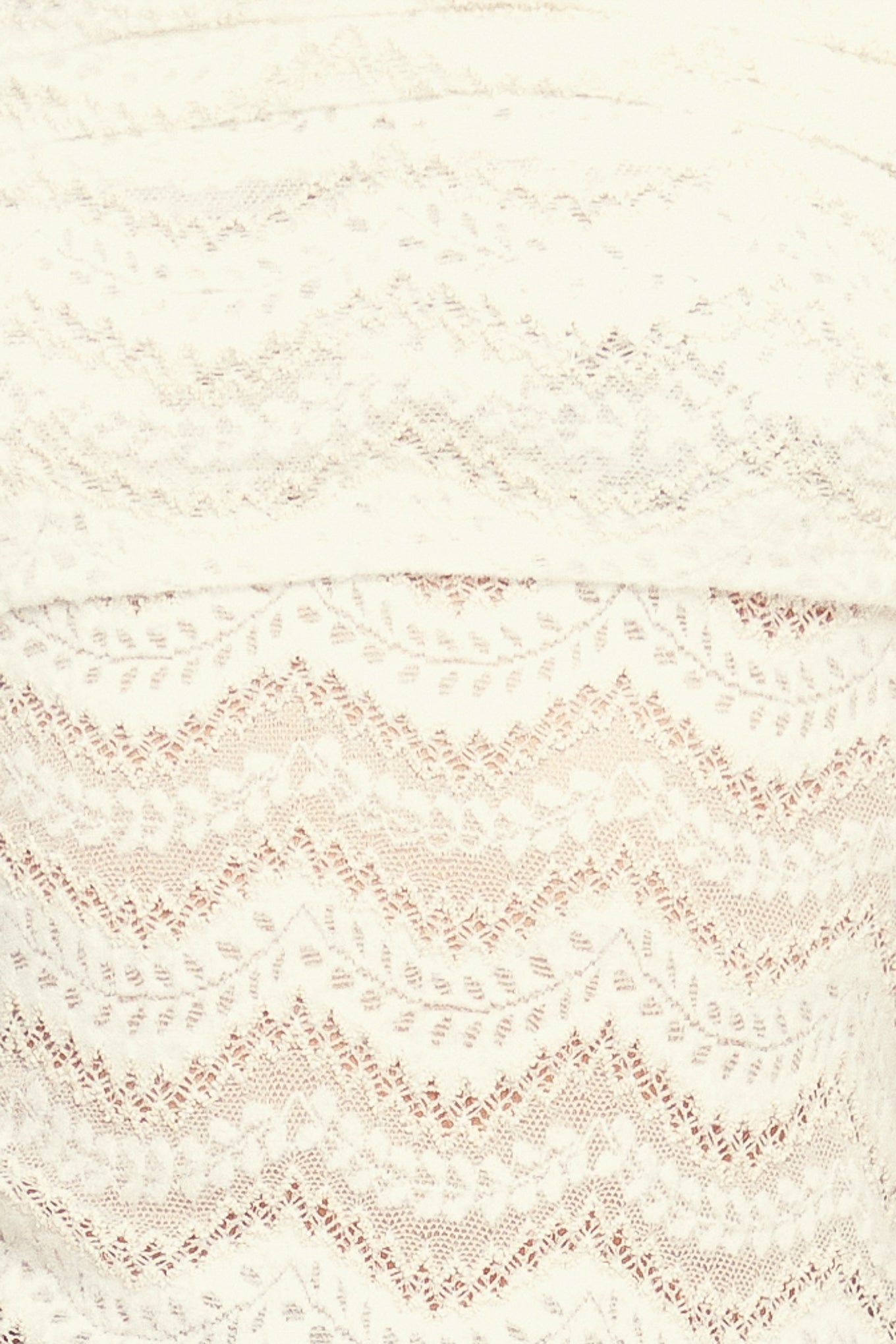 ANGELIC SWEETIE CREAM WOVEN TOP