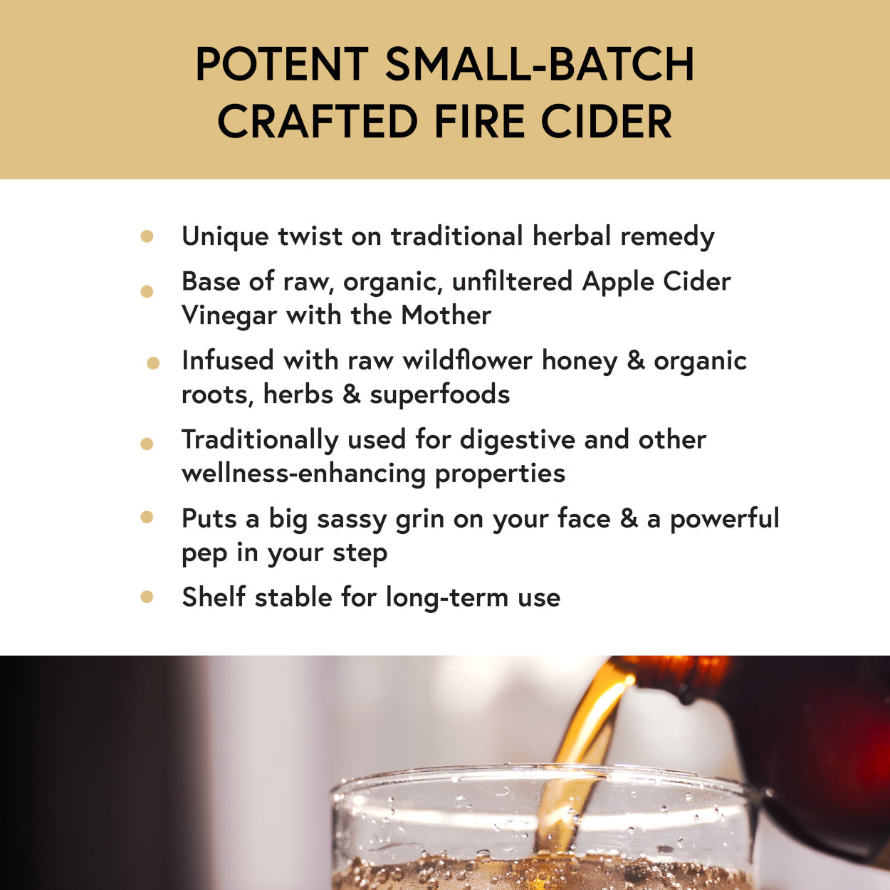 Unsweetened Fire Cider - Concordia Style Boutique