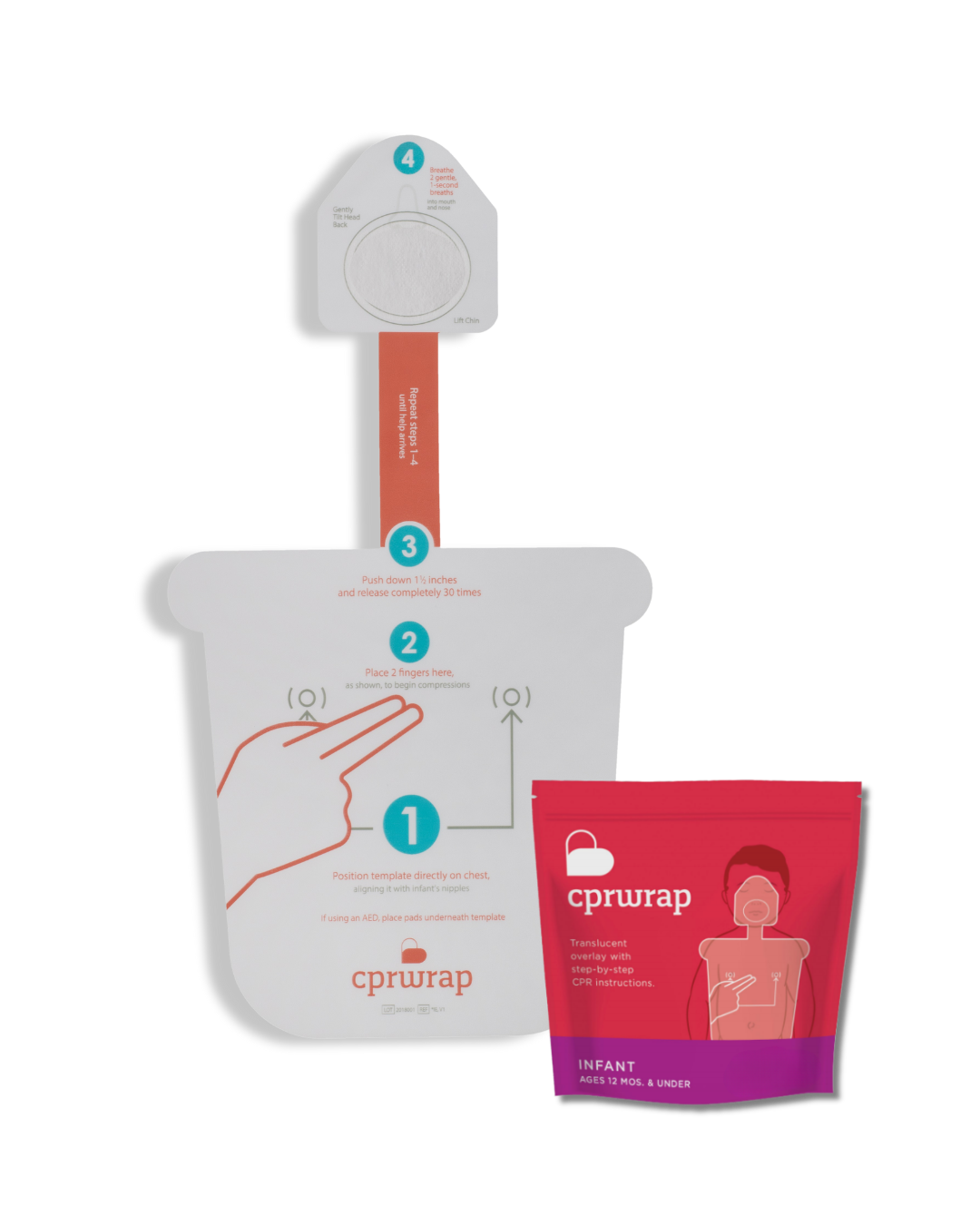 Infant CPRWrap™ Aid, Ages 12 Mos. & Under