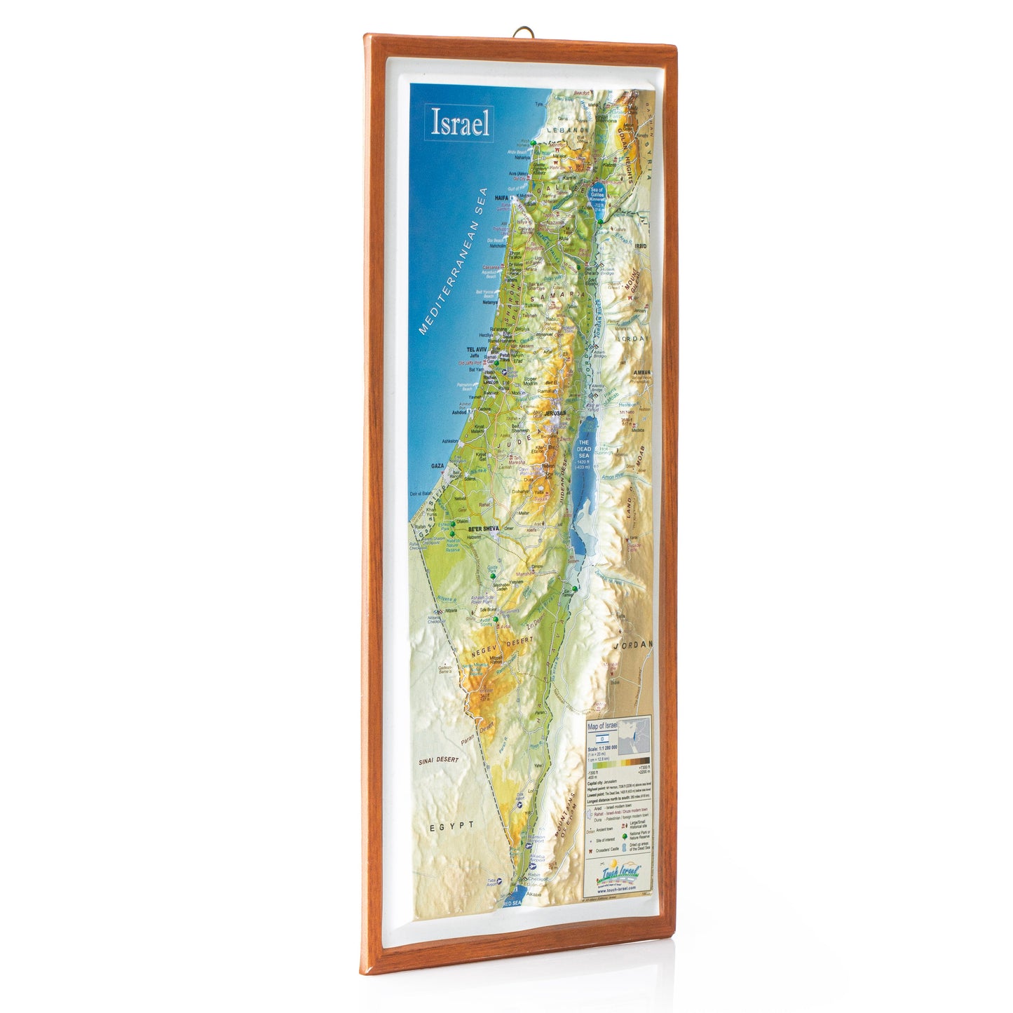 3D Map of Israel