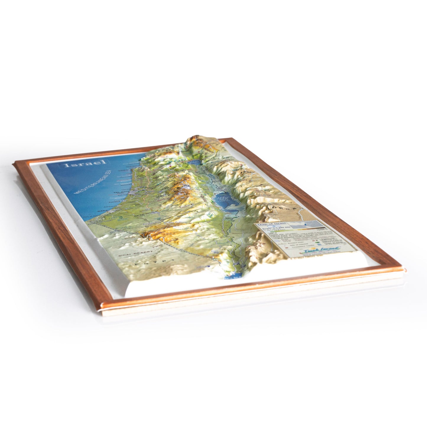 3D Map of Israel