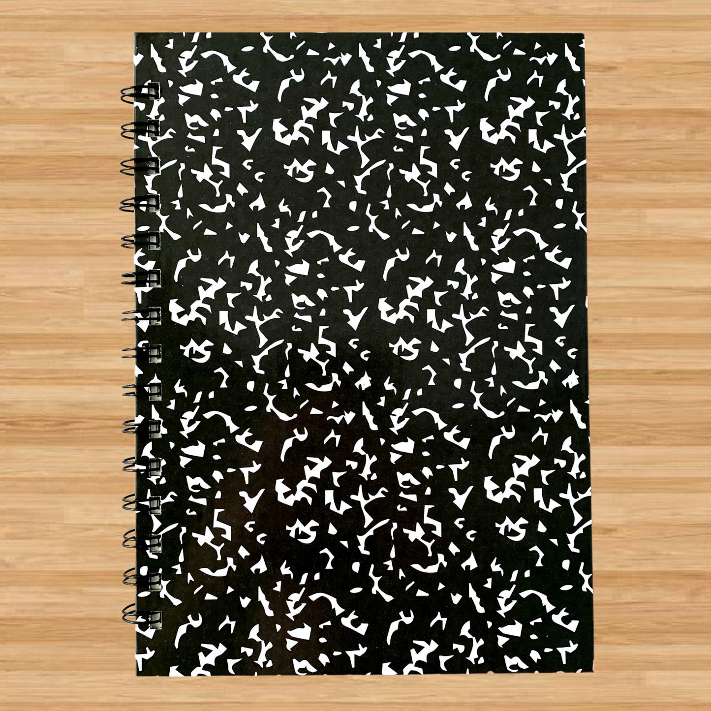 Marble Composition Book - A5 - Composition Lined - Spiral Bound - Handmade Fountain Pen Notebook