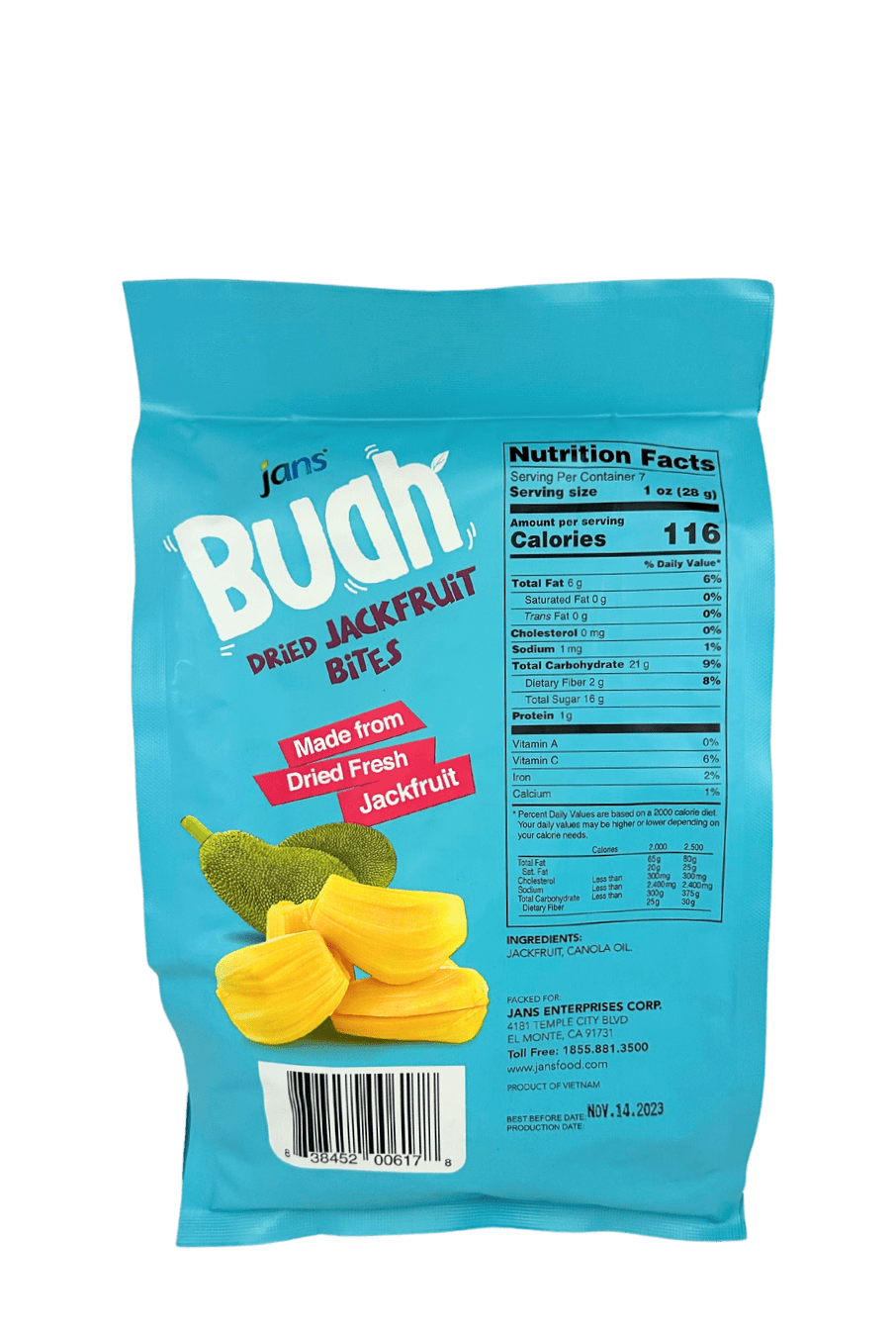 Freeze Dried Jackfruit - Concordia Style Boutique
