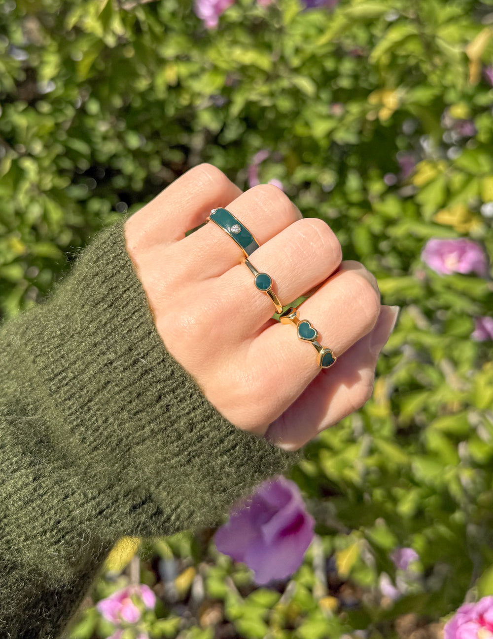 Jade Ring Set - Concordia Style Boutique