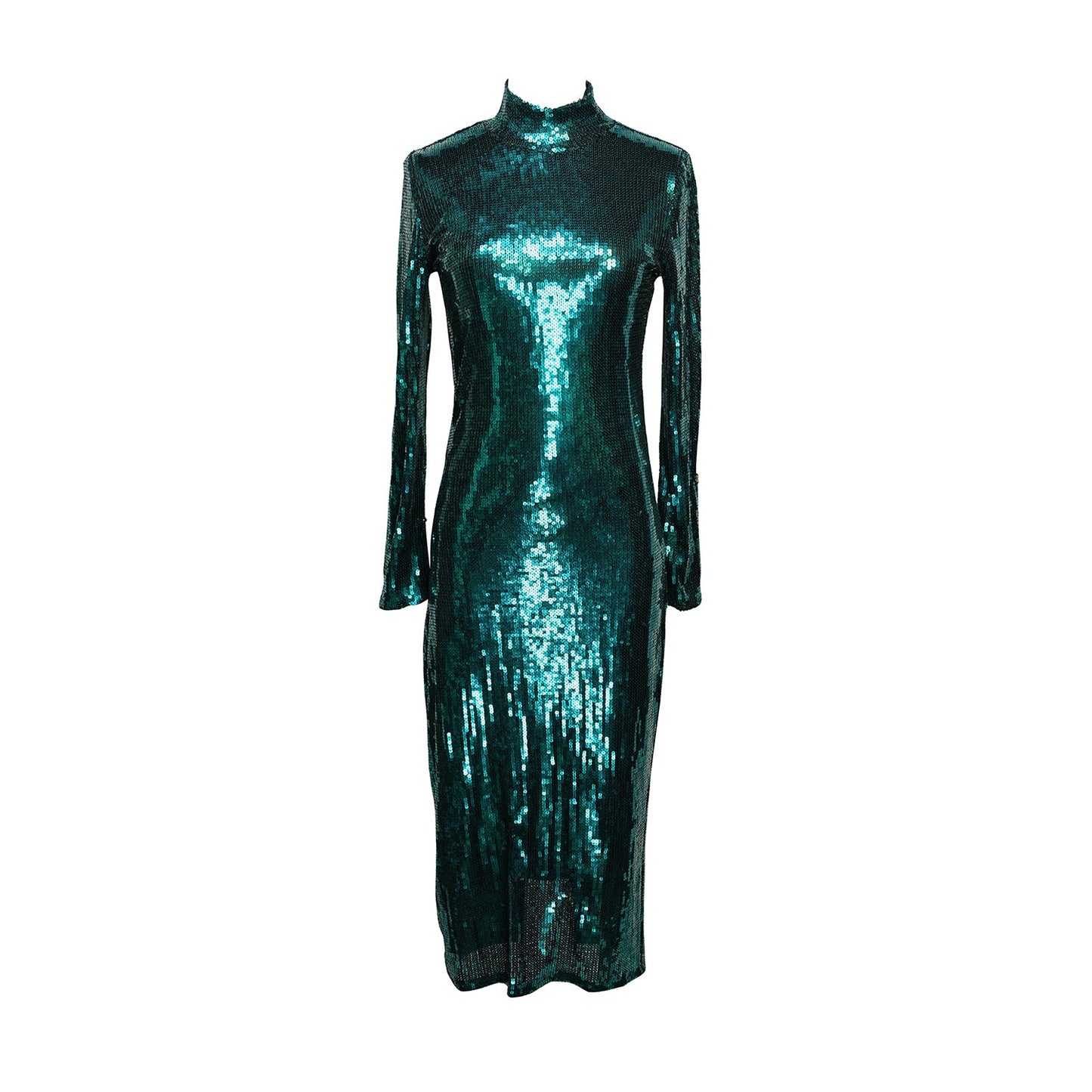 Julianne Dress in Gooseberry Sequin