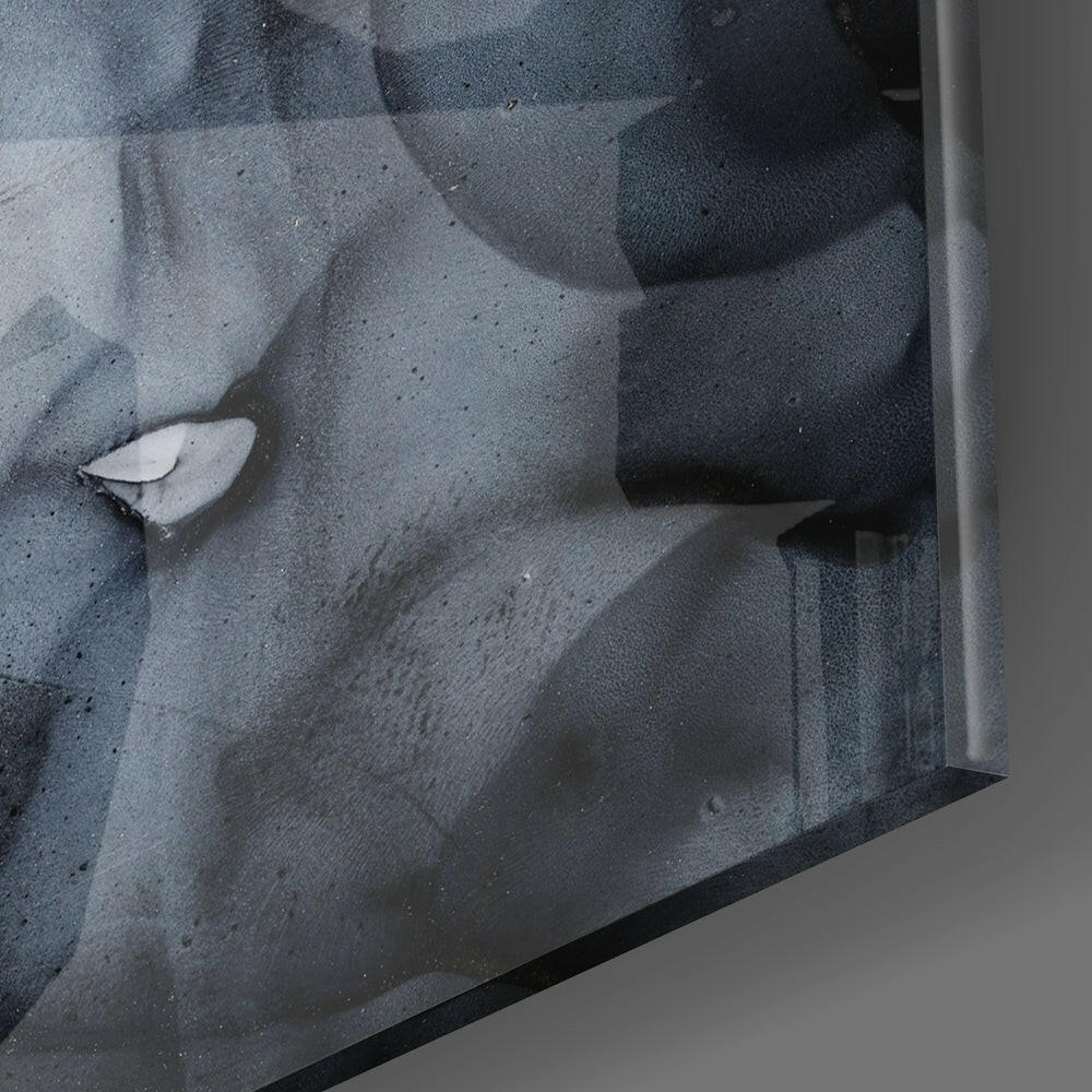 Abstract Glass Wall Art
