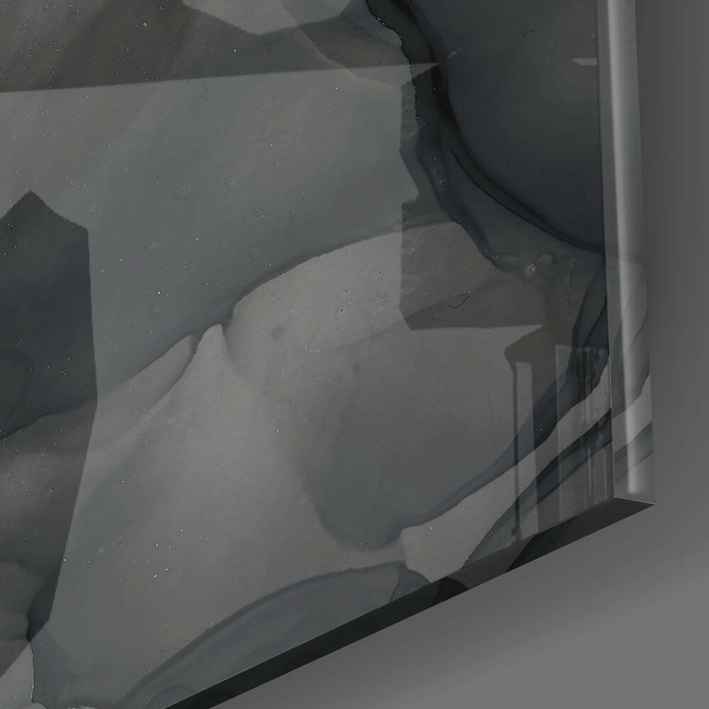Abstract Glass Wall Art