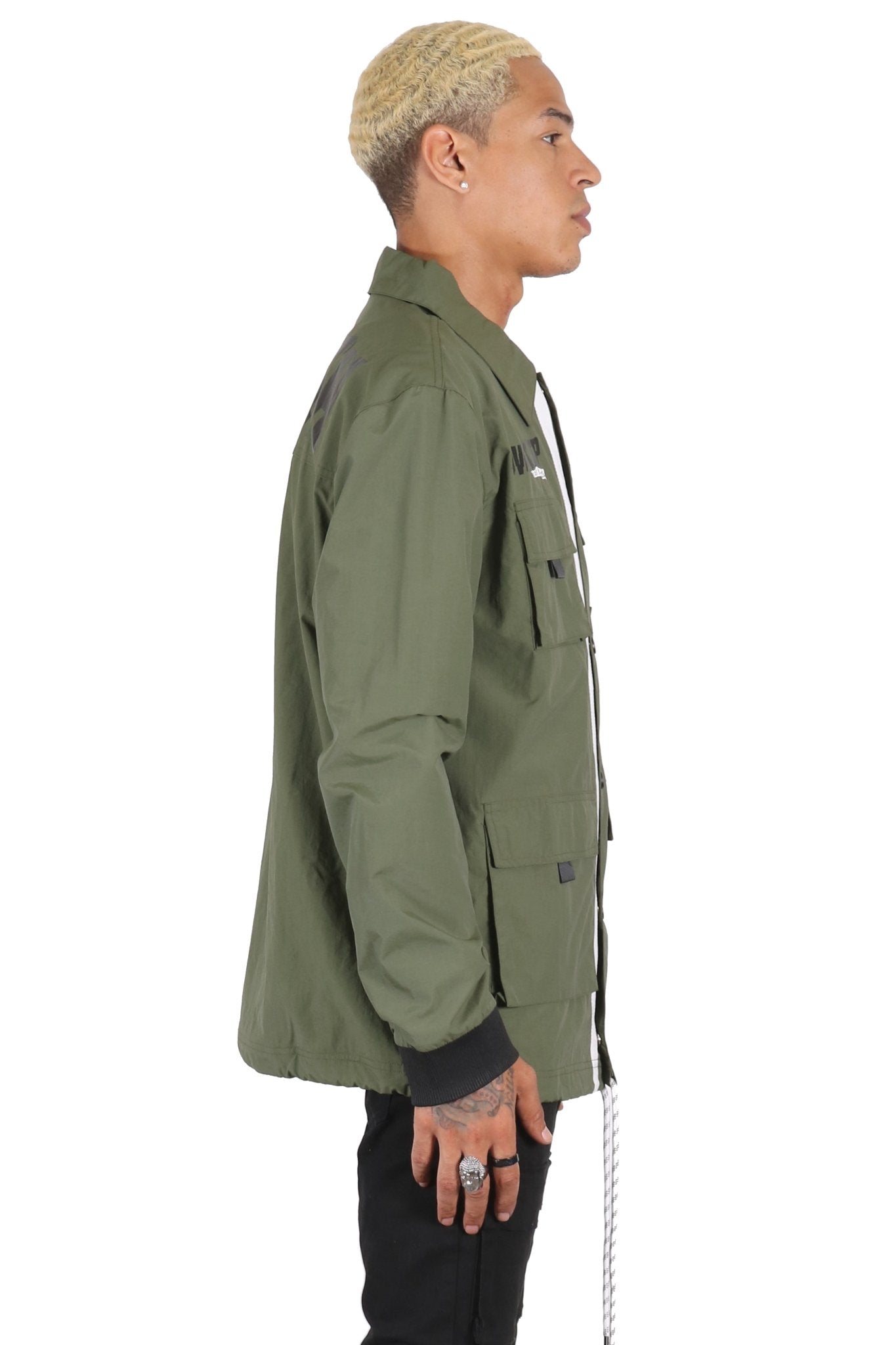 ANAS Men's premium crispy nylon long sleeve coach jacket - Concordia Style Boutique