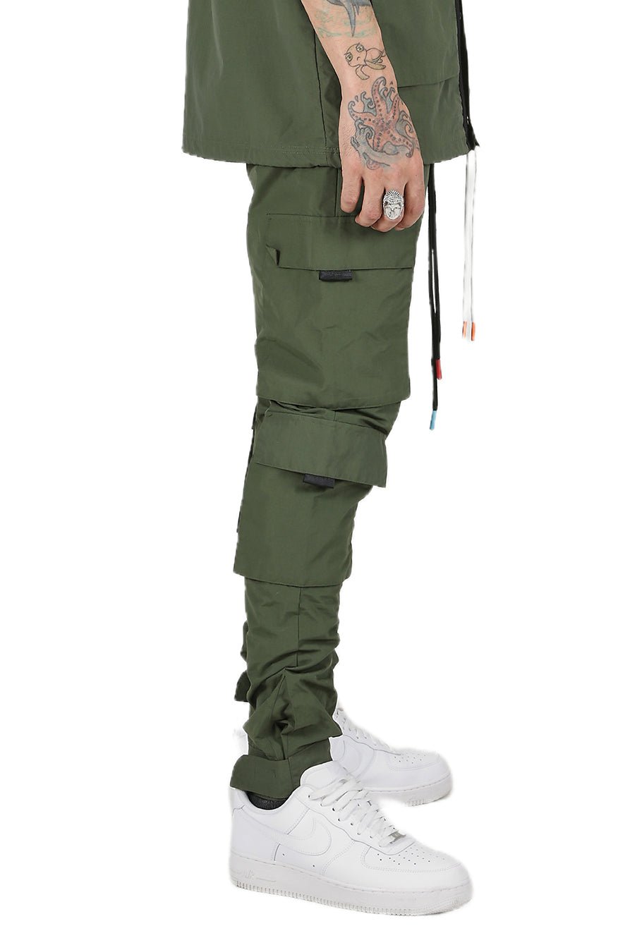 Anas Men's premium crispy nylon cargo jogger pants - Concordia Style Boutique