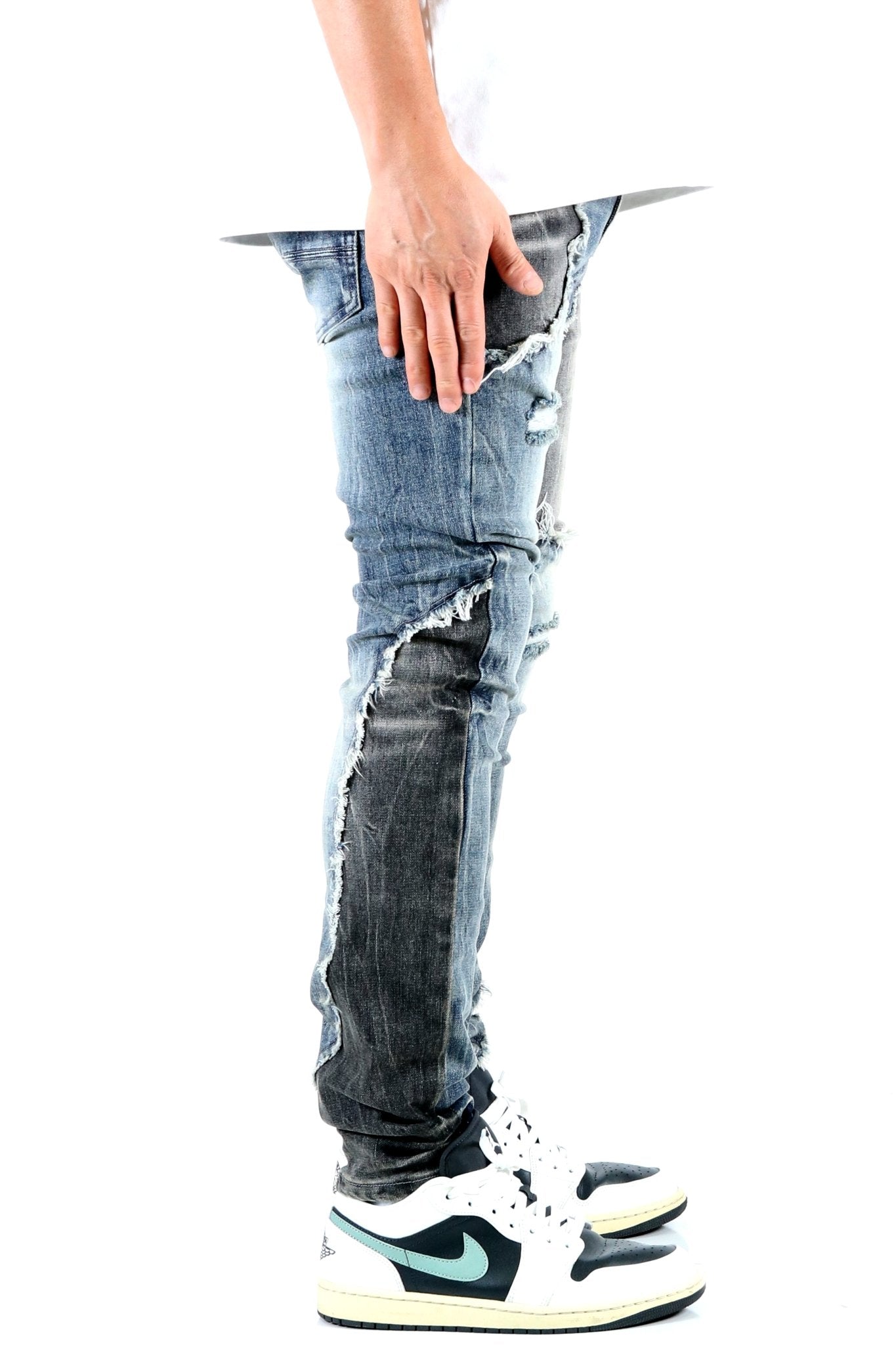 TOTE Men's Premium Heavy Washed Skinny Denim Pants - Concordia Style Boutique