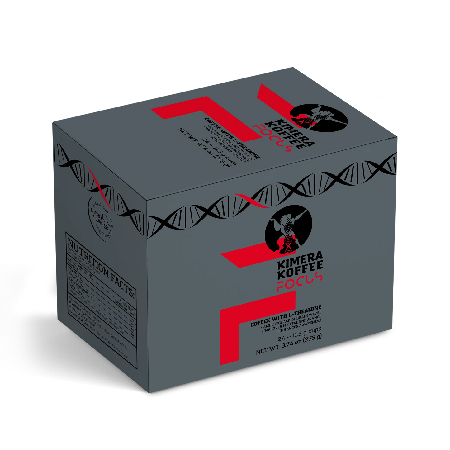Focus Blend Single Serve Pods - Capsules for Keurig Brewers (24 ct) - Concordia Style Boutique