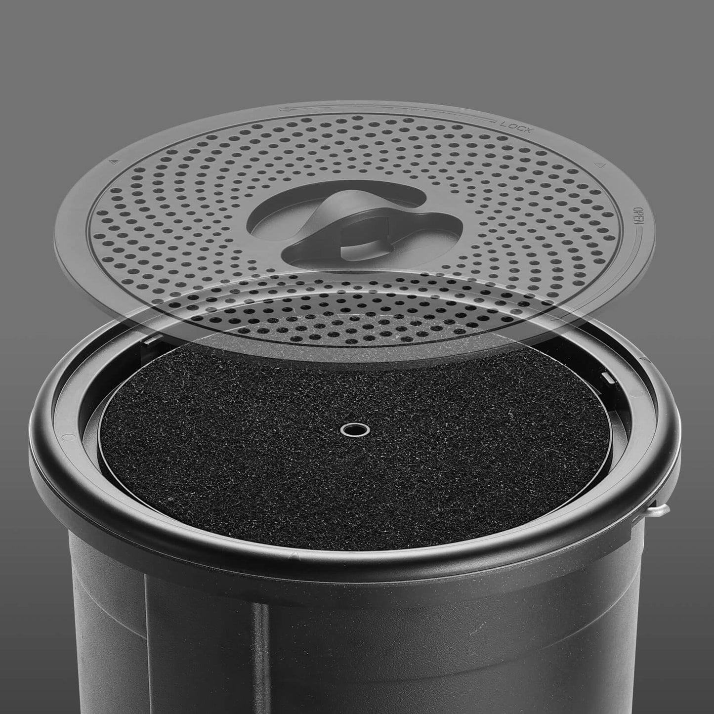 Kitchen Composter Bucket & Lid Back-Up, 2.5L Capacity - Concordia Style Boutique