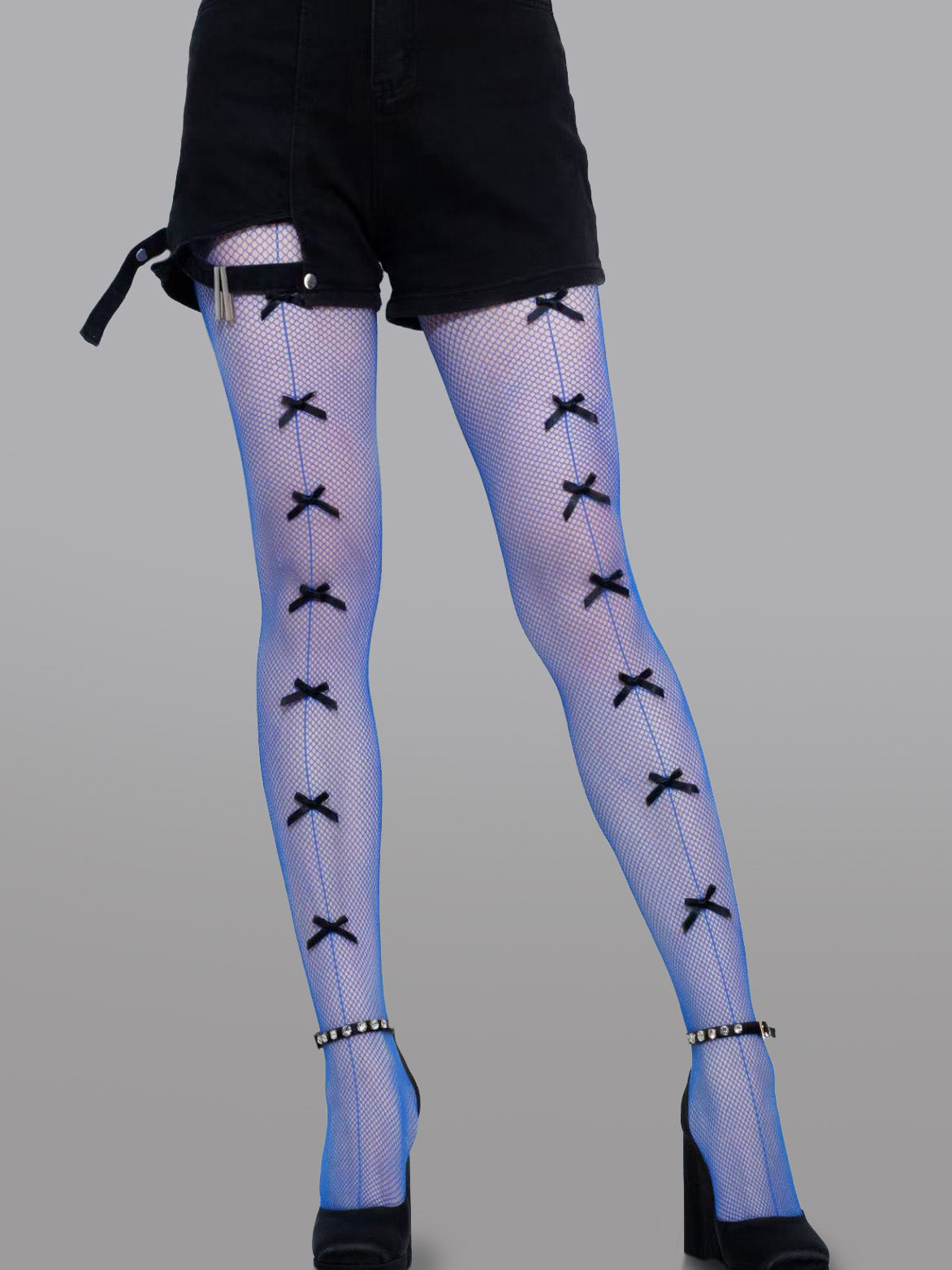 Bow Tie Fishnet Tights - Concordia Style Boutique
