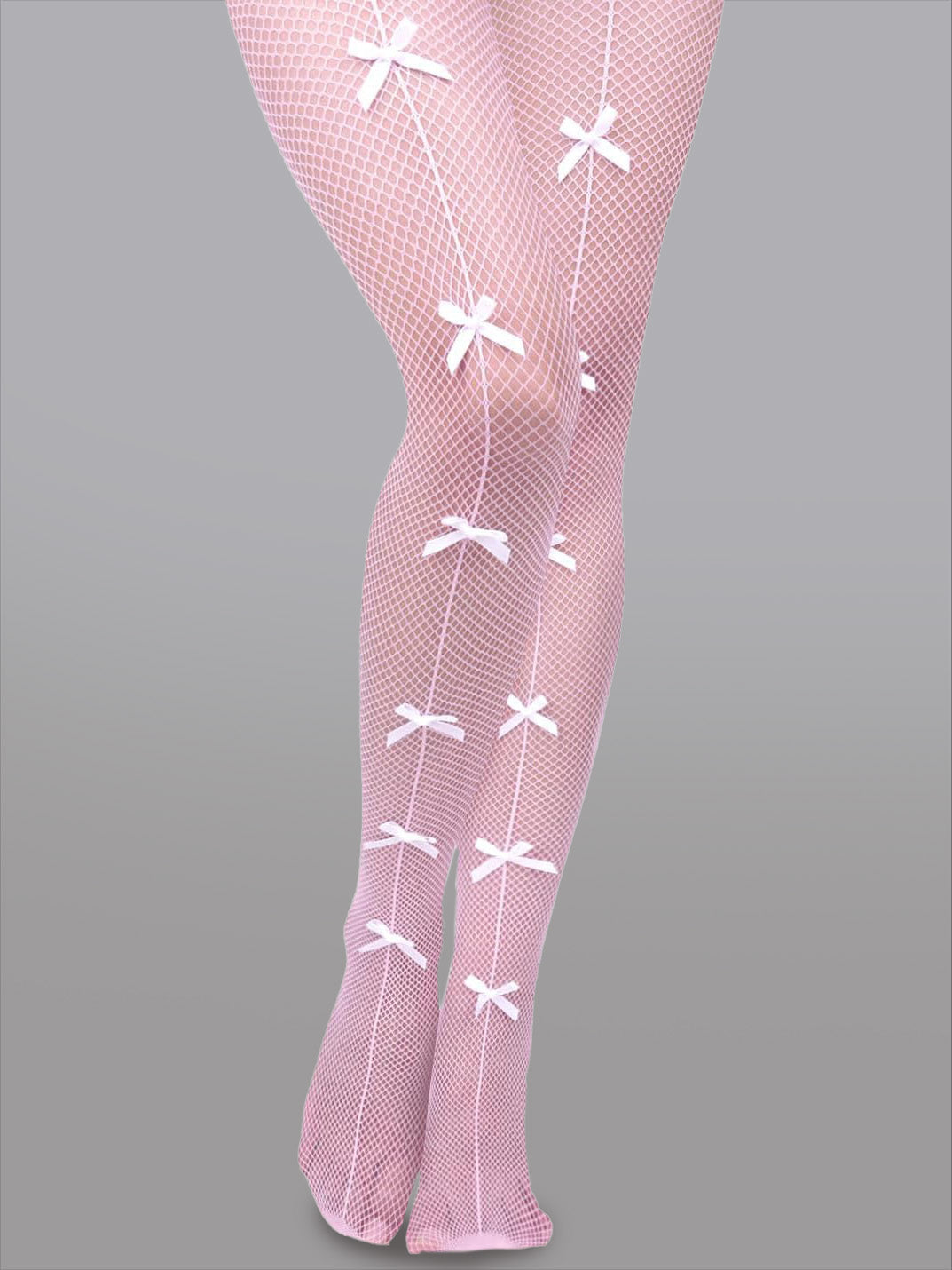 Bow Tie Fishnet Tights - Concordia Style Boutique
