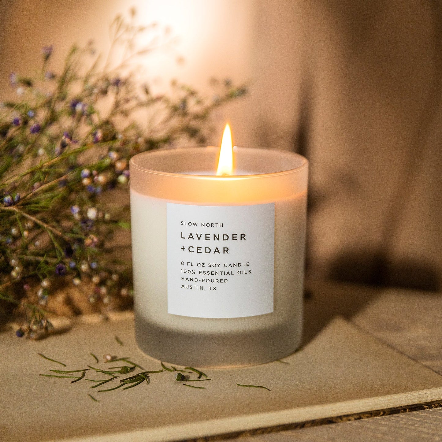 Lavender + Cedar - Signature Candle - Concordia Style Boutique