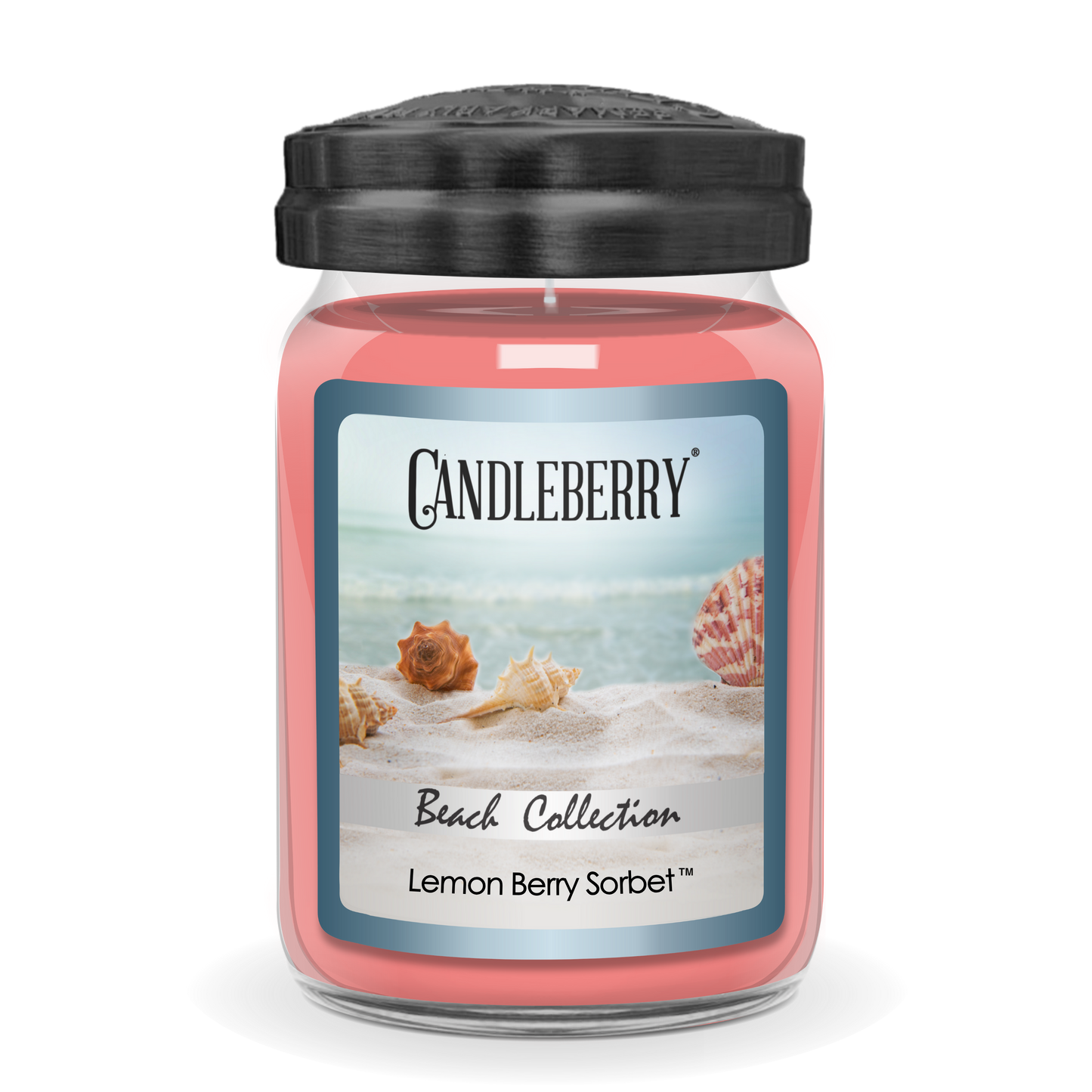 Beach Collection - Lemon Berry Sorbet™, Large Jar Candle (Collective) - Concordia Style Boutique