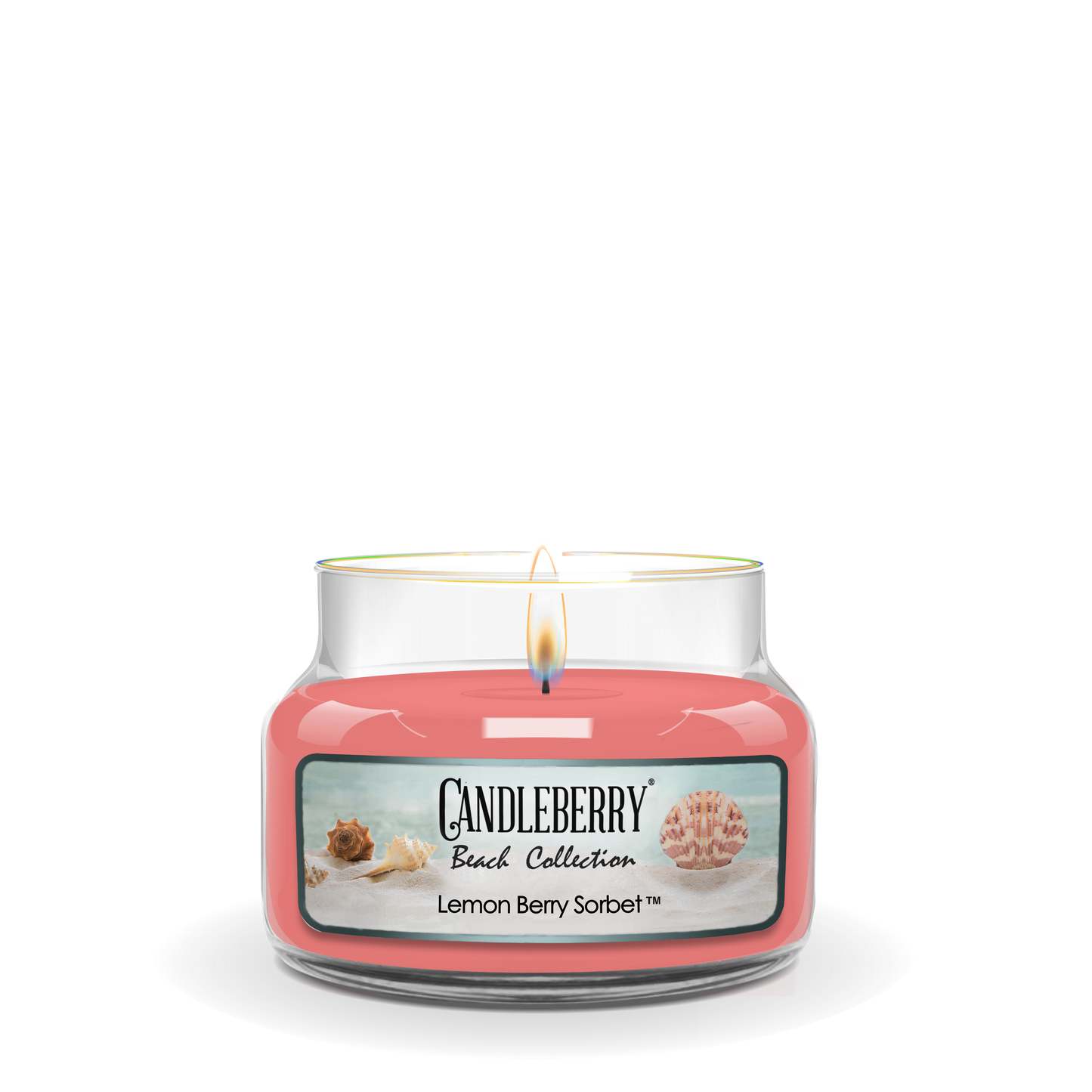 Beach Collection - Lemon Berry Sorbet™, Small Jar Candle (Collective) - Concordia Style Boutique