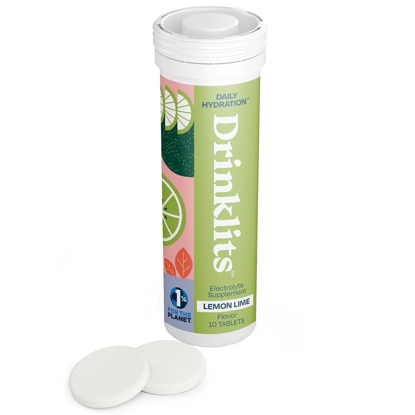 LEMON-LIME Electrolyte Tablets for Daily Hydration (8 Tubes, 80 Servings) - Concordia Style Boutique