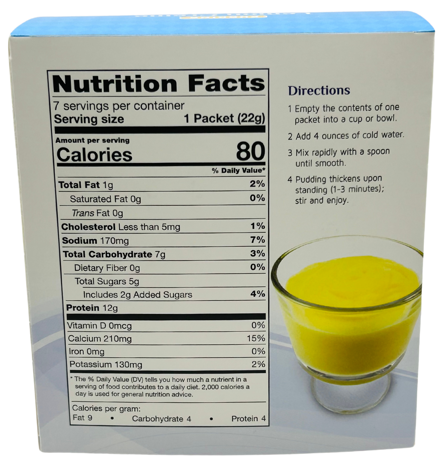 Lemon Creme Pudding