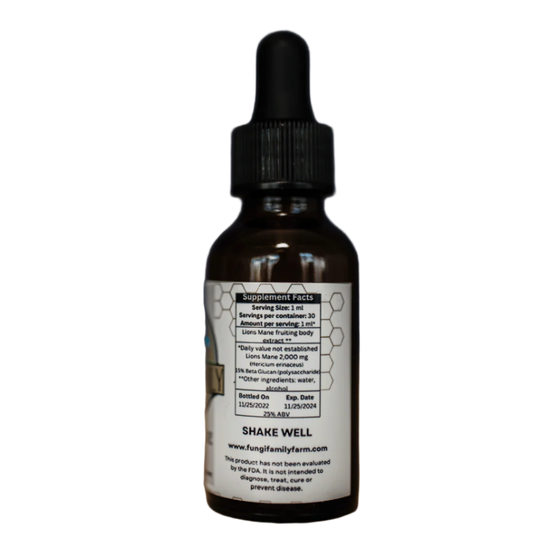 Lions Mane Mushroom Tincture