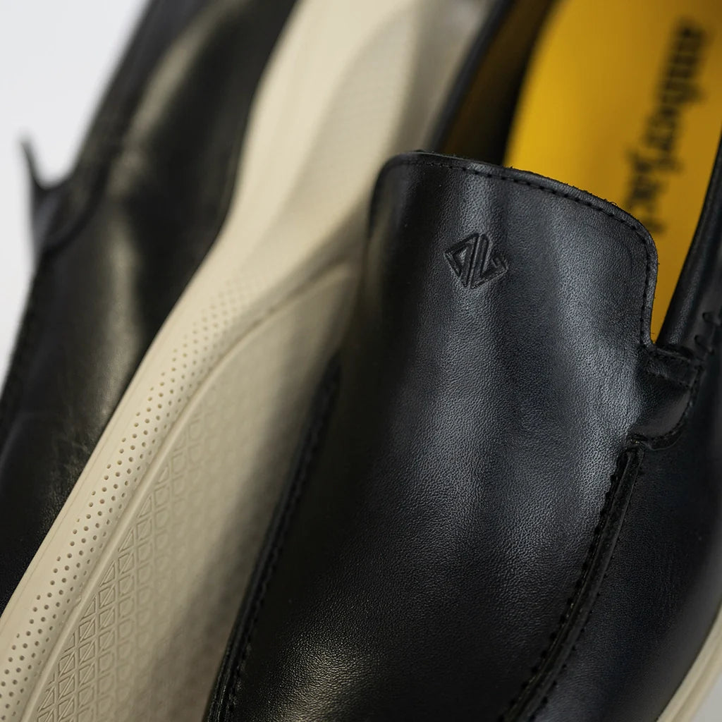 The Loafer (Obsidian & Cream) - Concordia Style Boutique
