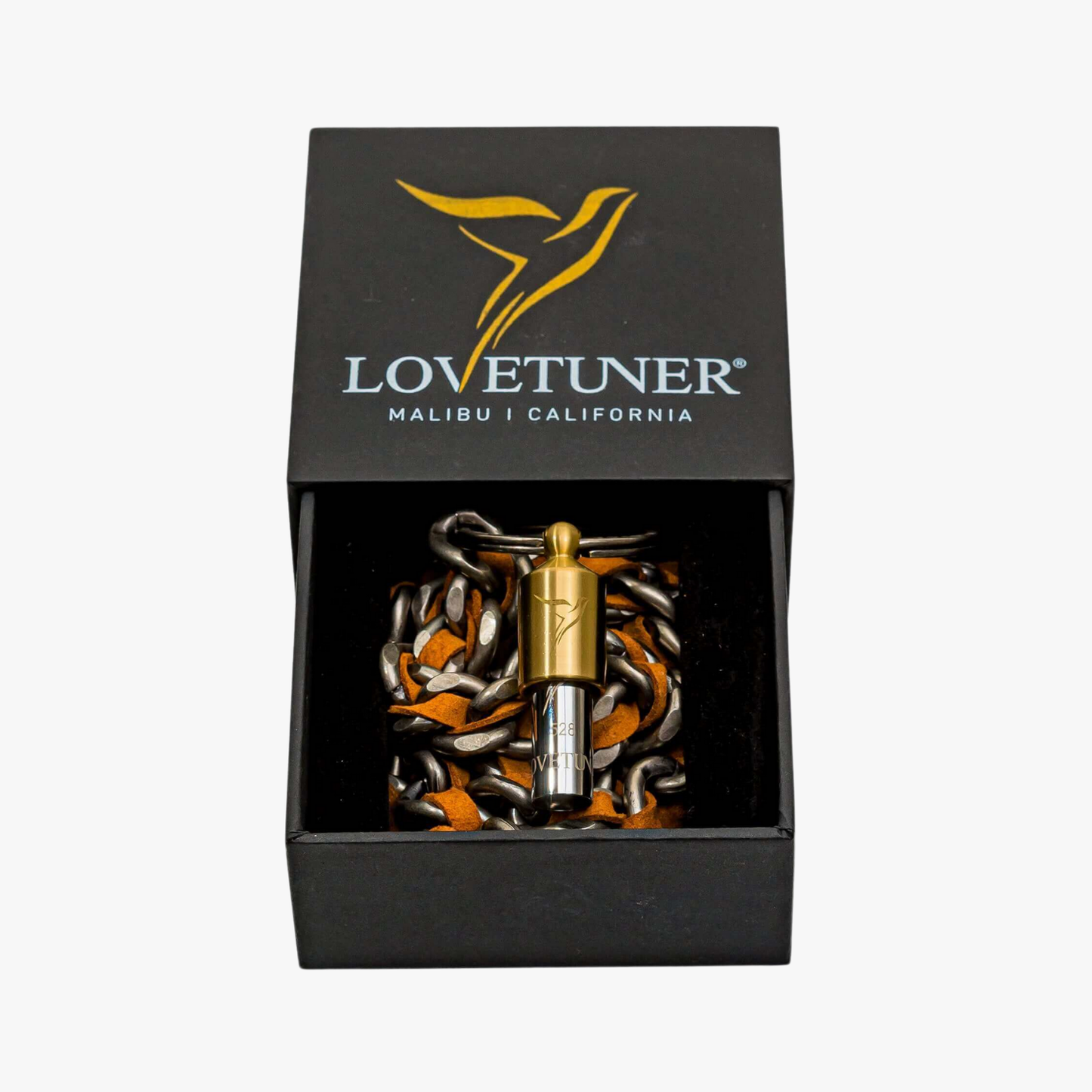 Lovetuner Keychain Bronze 528hz Breathing & Meditation Device - Concordia Style Boutique