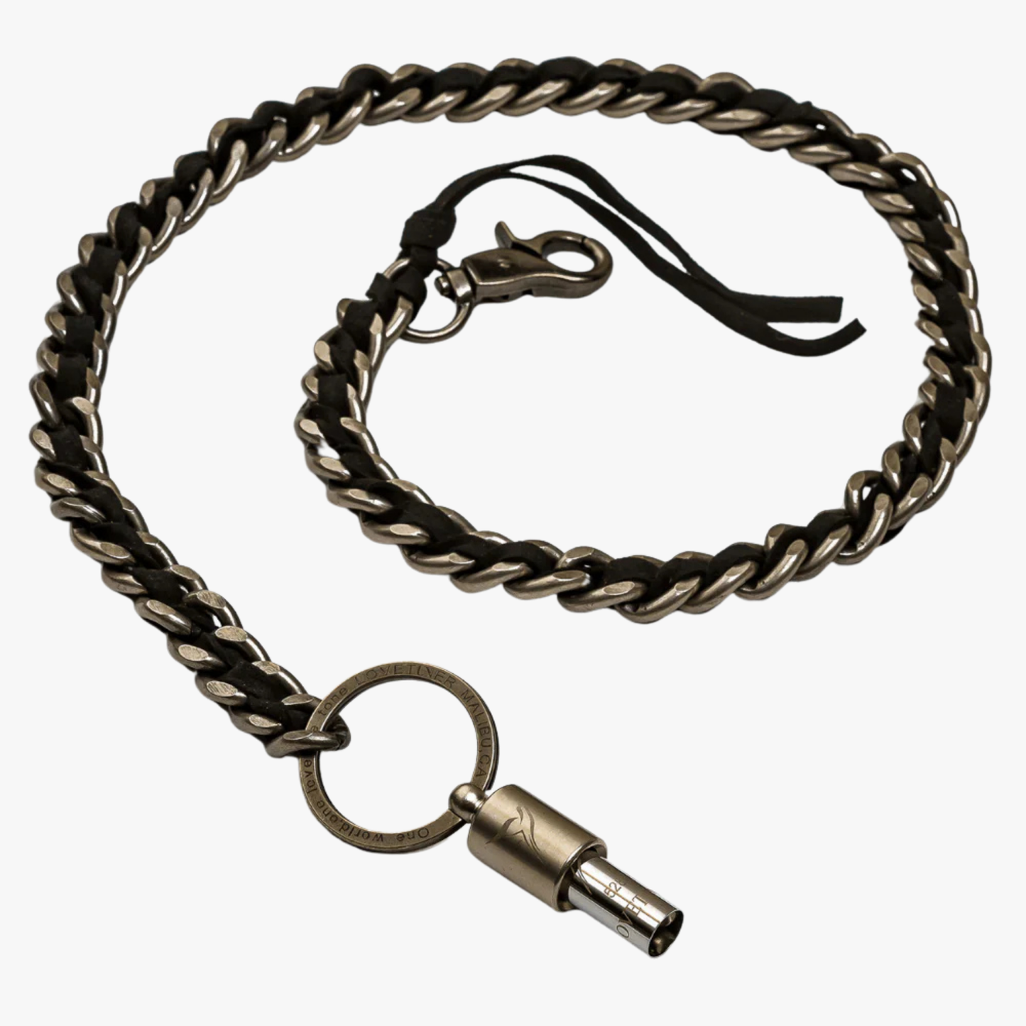 Lovetuner Keychain Silver 528hz Breathing & Meditation Device - Premium Necklace from Lovetuner - Just $118! Shop now at Concordia Style Boutique
