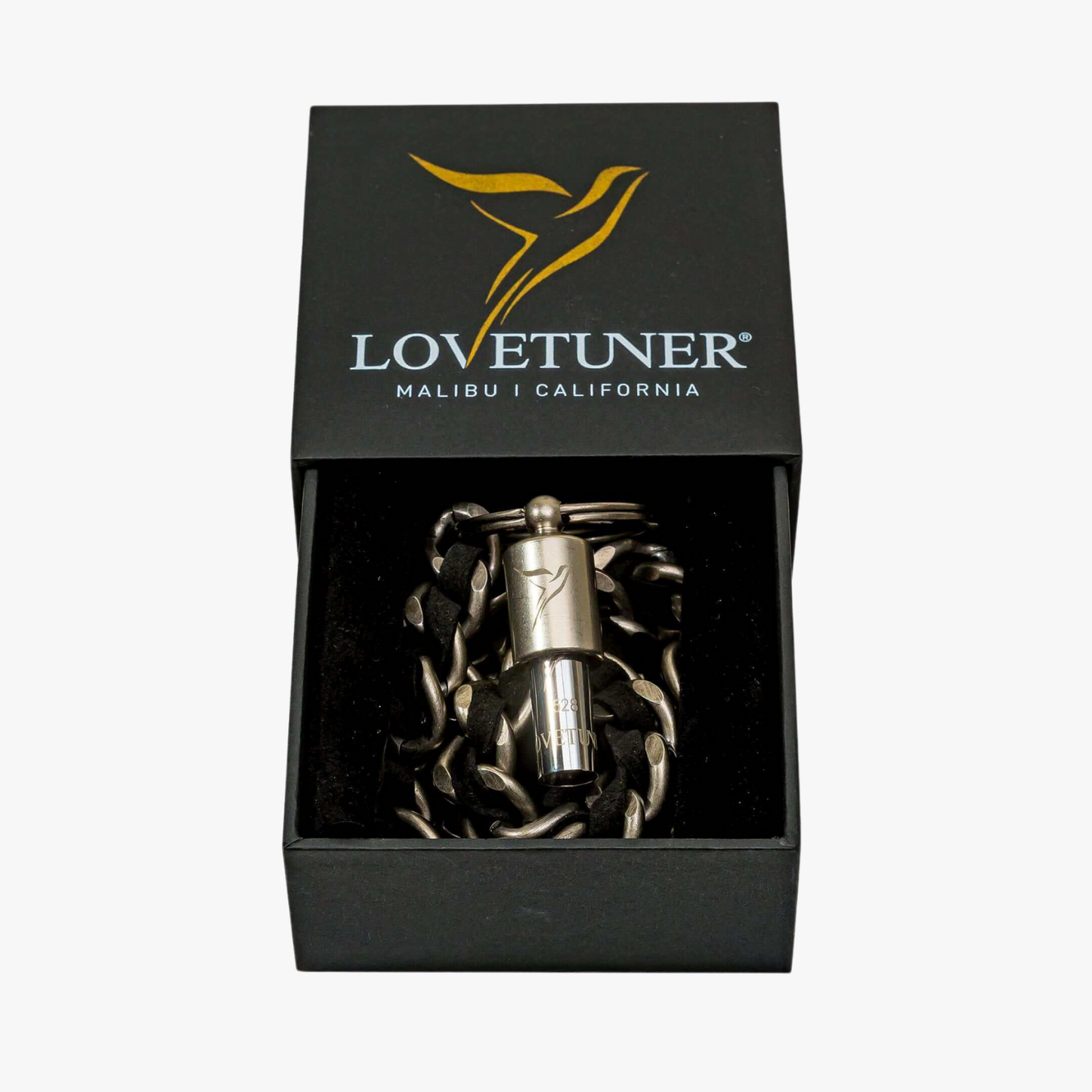 Lovetuner Keychain Silver 528hz Breathing & Meditation Device - Premium Necklace from Lovetuner - Just $118! Shop now at Concordia Style Boutique