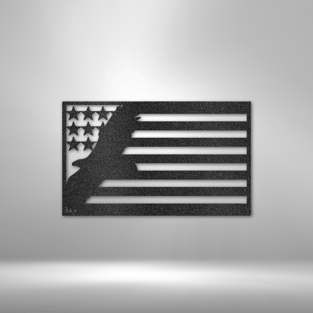 USA Eagle - Steel Sign - Concordia Style Boutique