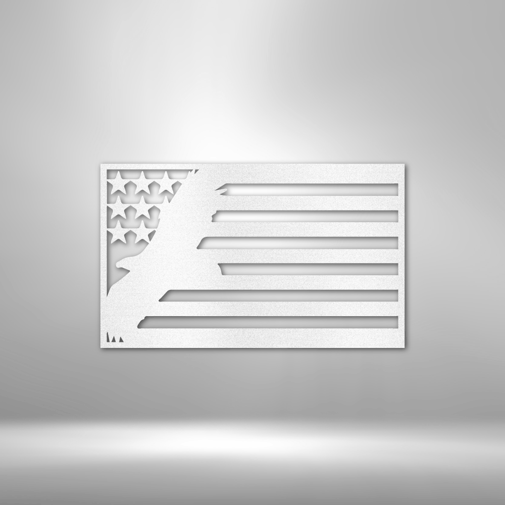 USA Eagle - Steel Sign - Concordia Style Boutique
