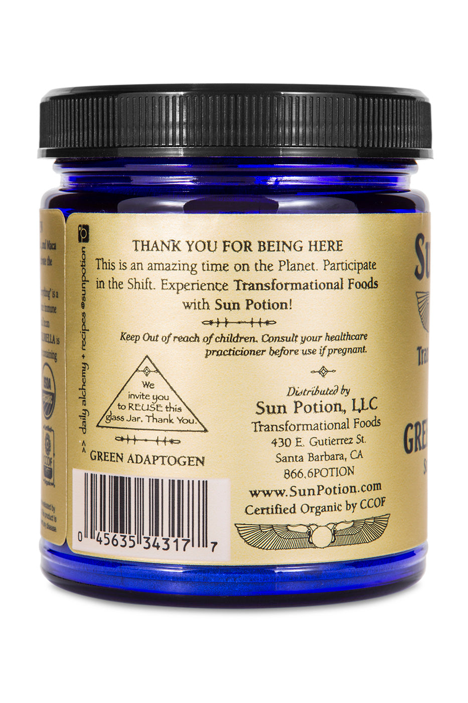 Green Adaptogen - Concordia Style Boutique