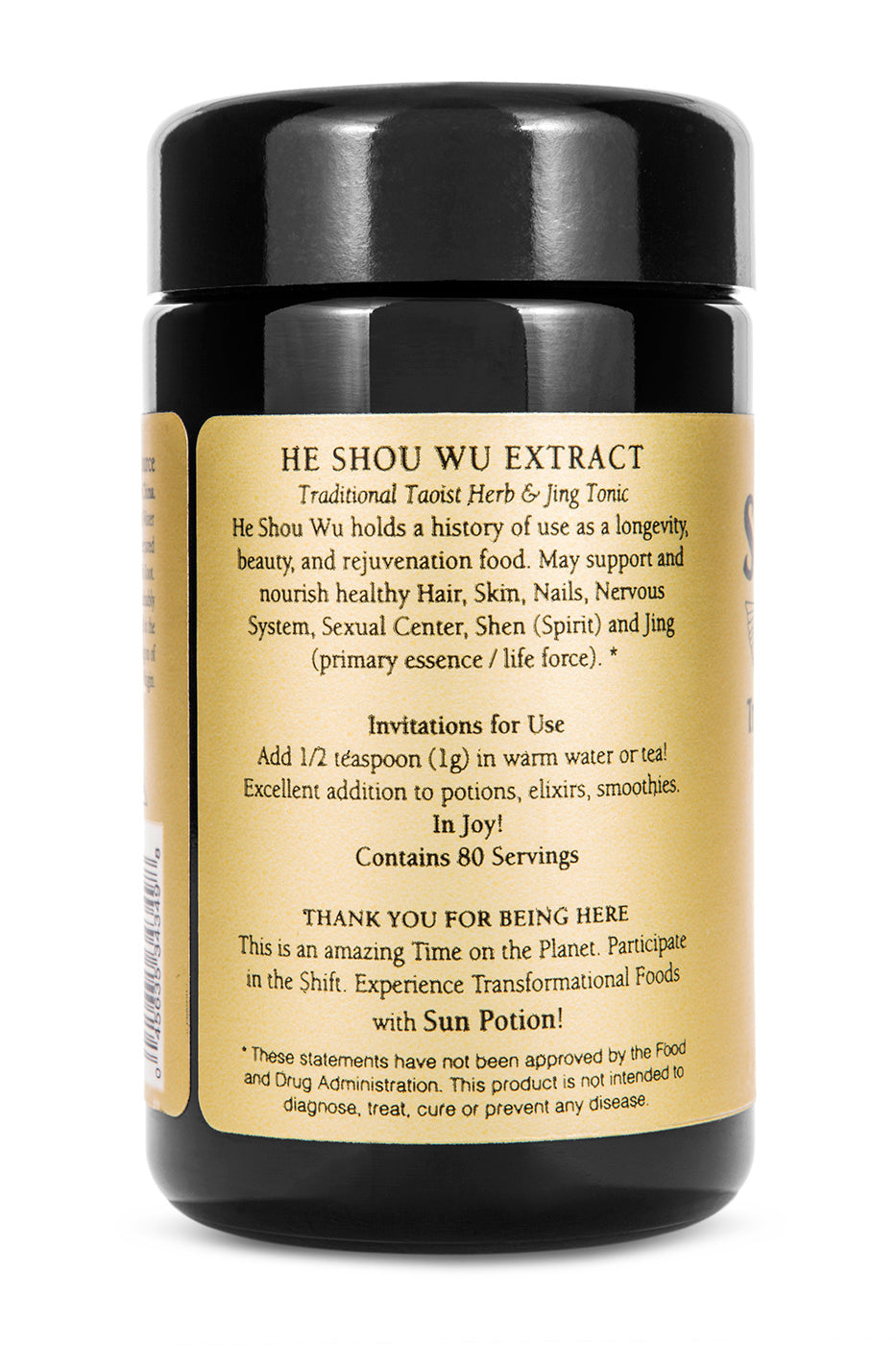 He Shou Wu (Wildcrafted) - Concordia Style Boutique