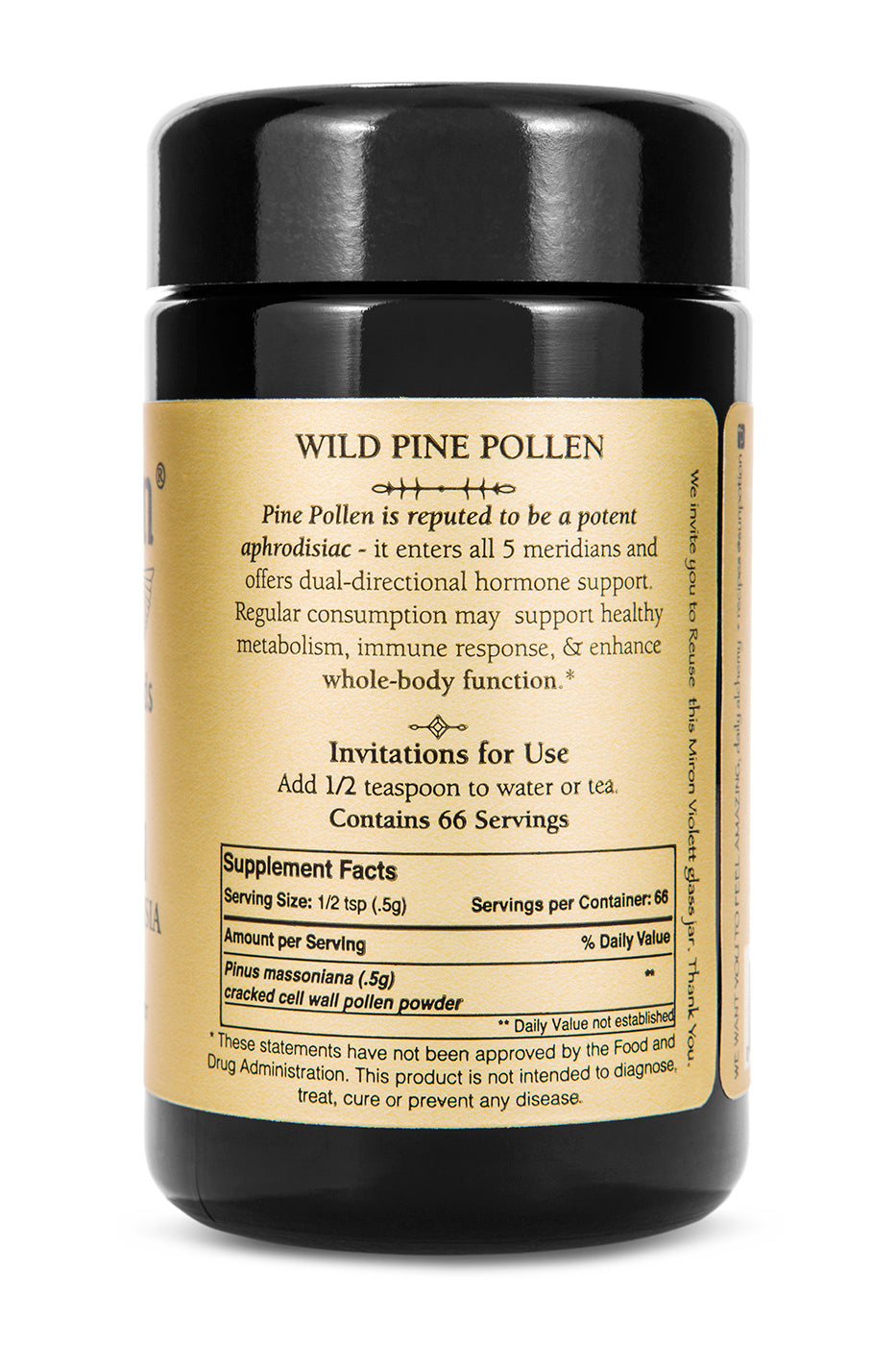 Mason Pine Pollen (Wildcrafted) - Concordia Style Boutique