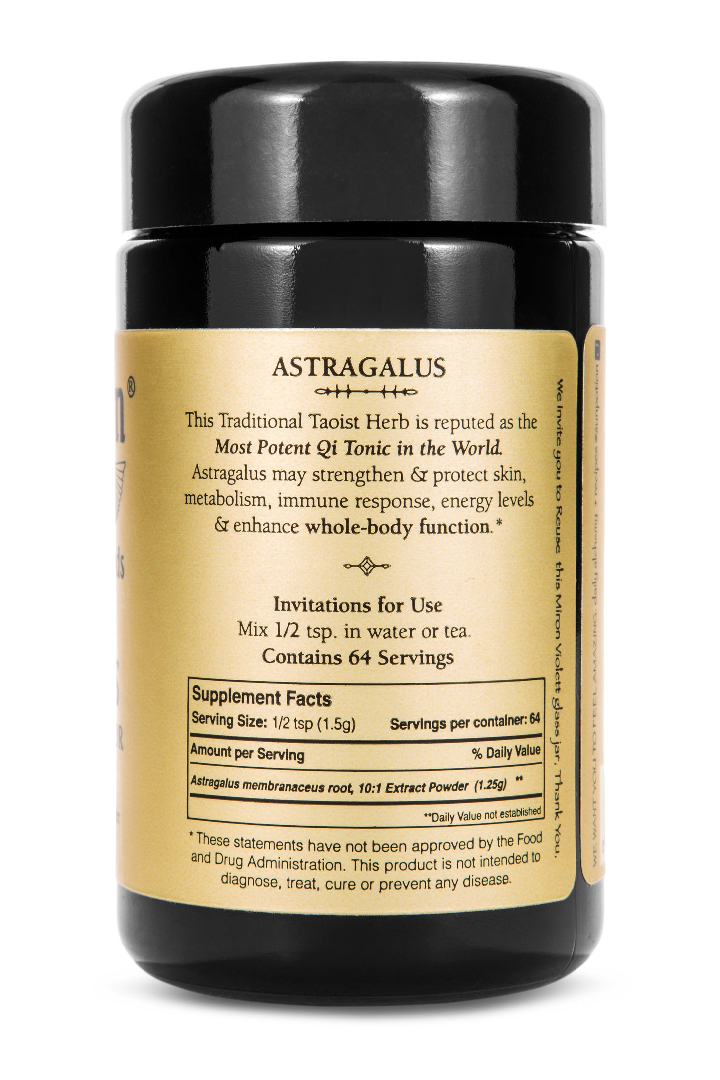 Astragalus (Wildcrafted) - Concordia Style Boutique
